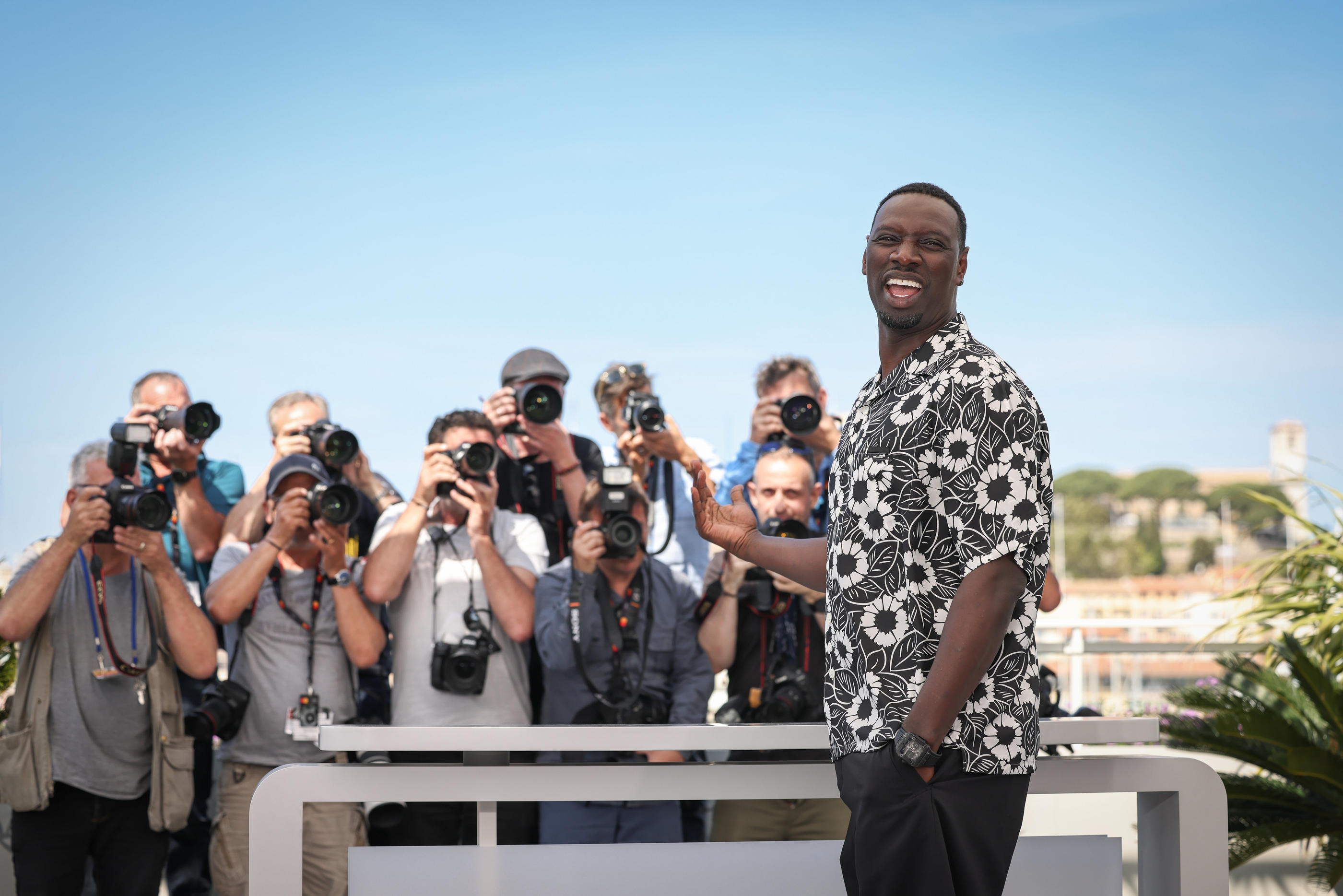 On a tous la même histoire, mais pas la même mémoire» : Omar Sy présente  «Tirailleurs» au Festival de Cannes - Le Parisien