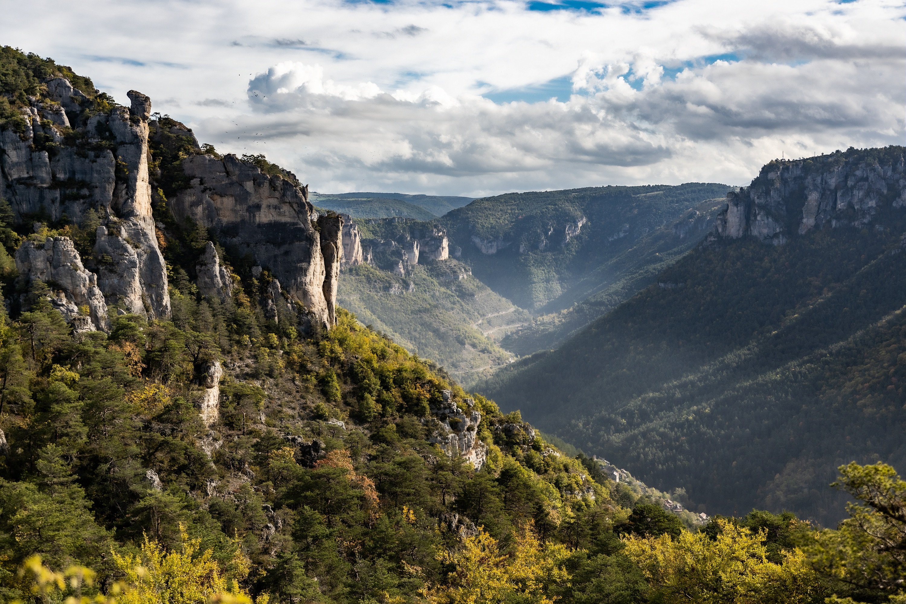 Le balcon du vertige, à la confluence du Tarn et de la Jonte. En 2023, 3 millions de visiteurs sont venus visiter ces paysages grandioses. LP/Paul Périé