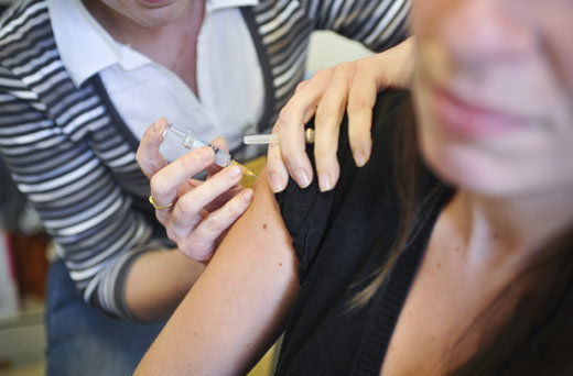 <b></b> Illustration. L’an dernier, moins d’une personne sur deux (41,4 %) s’était fait vacciner contre la grippe dans le Val-d’Oise. Un taux inférieur à la moyenne nationale (47,4 %). 