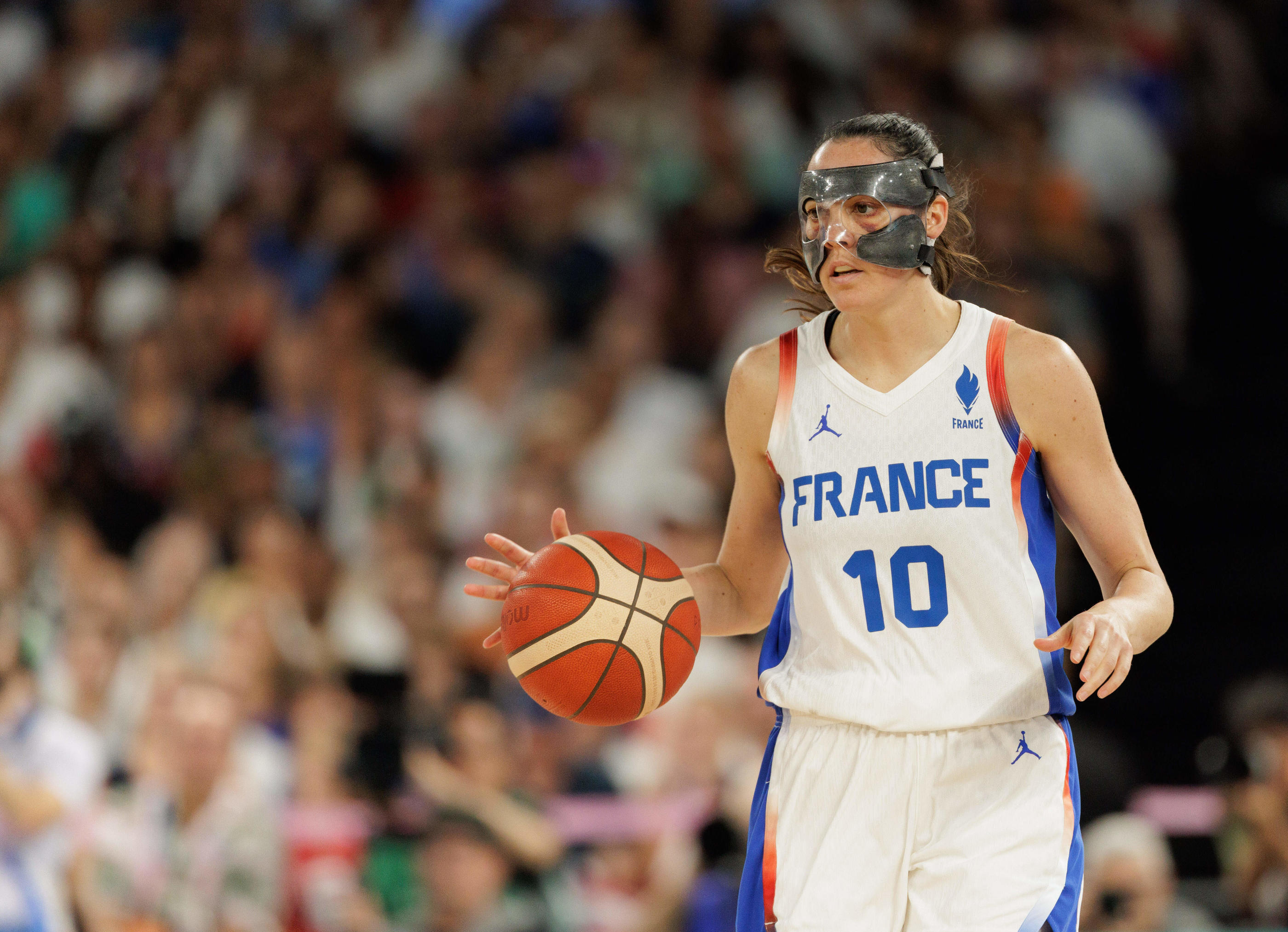 Sarah Michel a annoncé sa retraite après 144 sélections chez les Bleues et trois titres de Championne de France.Tnani Badreddine/DeFodi Images