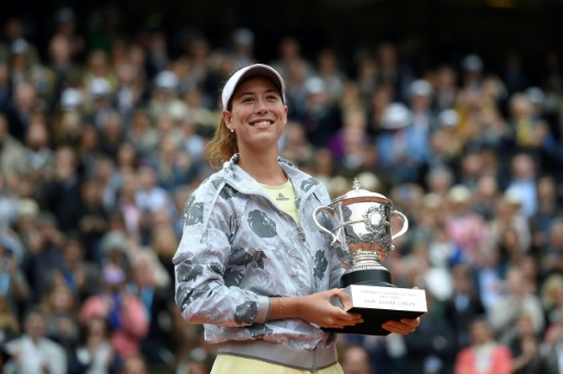 L'Espagnole Garbiñe Muguruza avait remporté Roland-Garros 2016 en triomphant face à Serena Williams en finale. AFP/MIGUEL MEDINA