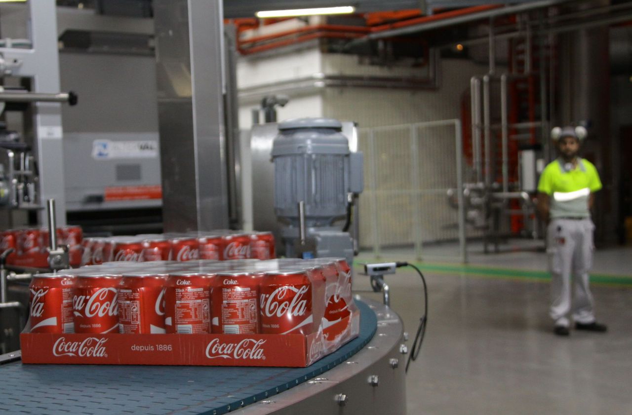 L'usine Coca-Cola de Grigny, ici en 2015, est l'un des sites les plus importants du groupe en France (Illustration). LP/Florian Garcia