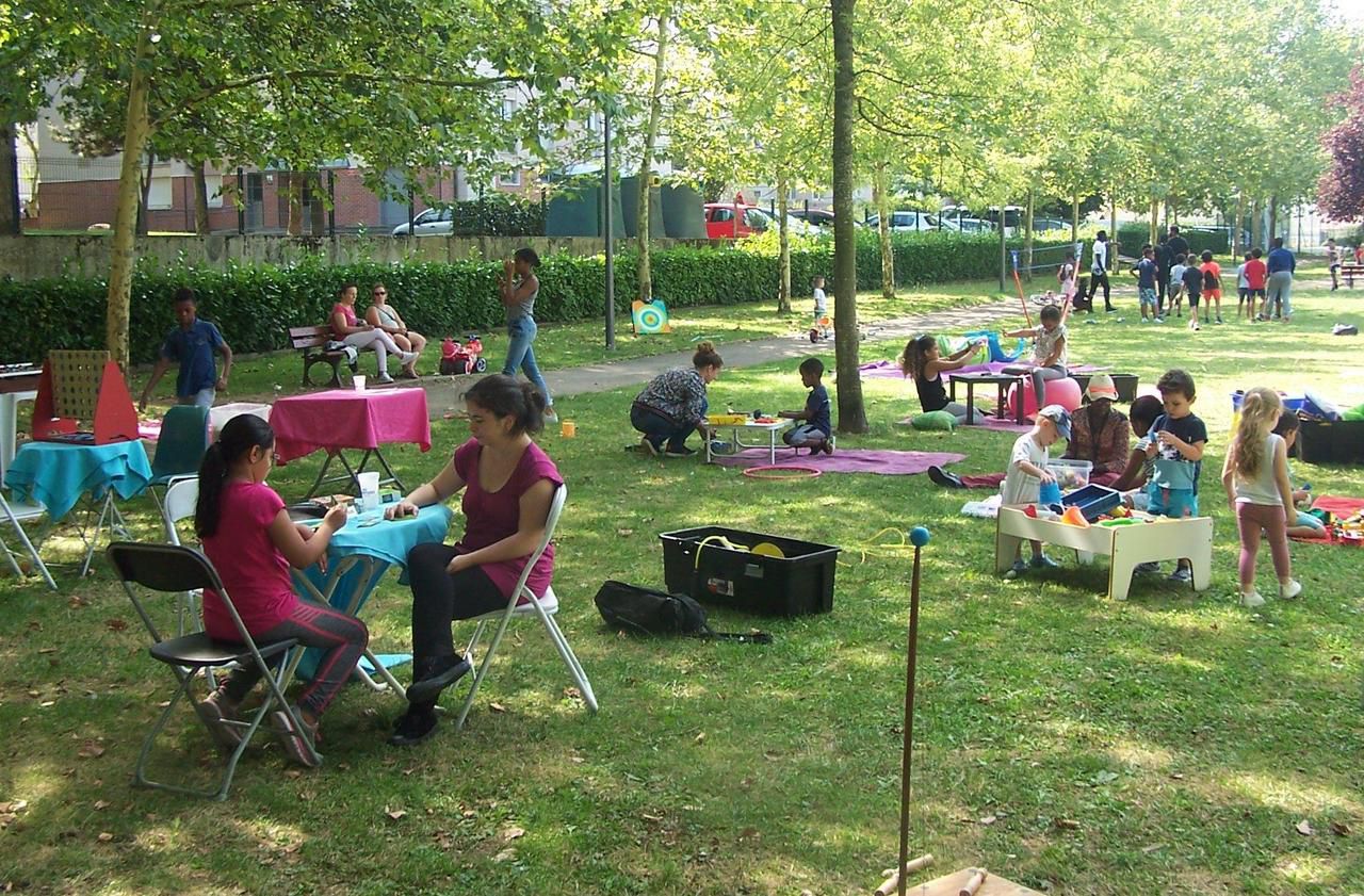 <b></b> Beauvais, ce jeudi. La Ludo Planète accueille chaque après-midi une cinquantaine d’enfants du quartier Argentine. 