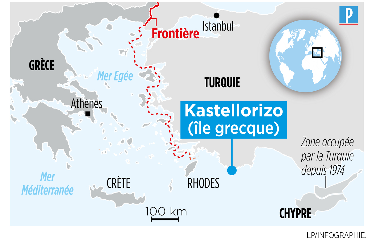 Ile De La Mer Egee Mots Fléchés Grèce-Turquie : la course aux ressources gazières au cœur d'un regain de  tension - Le Parisien