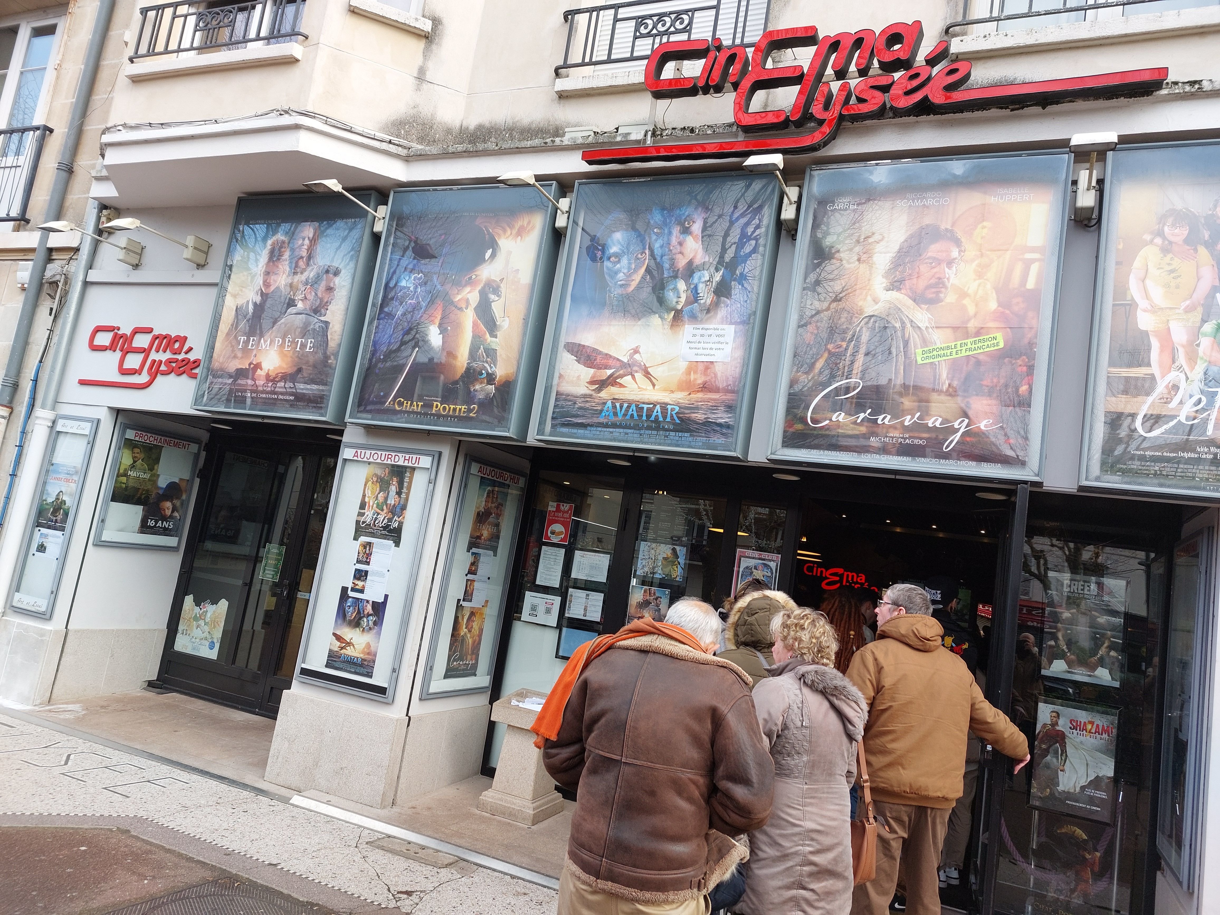 Chantilly, décembre 2022. À l'Élysée comme ailleurs, la sortie d'«Avatar 2» a permis de booster le nombre d'entrées. LP/Simon Gourru