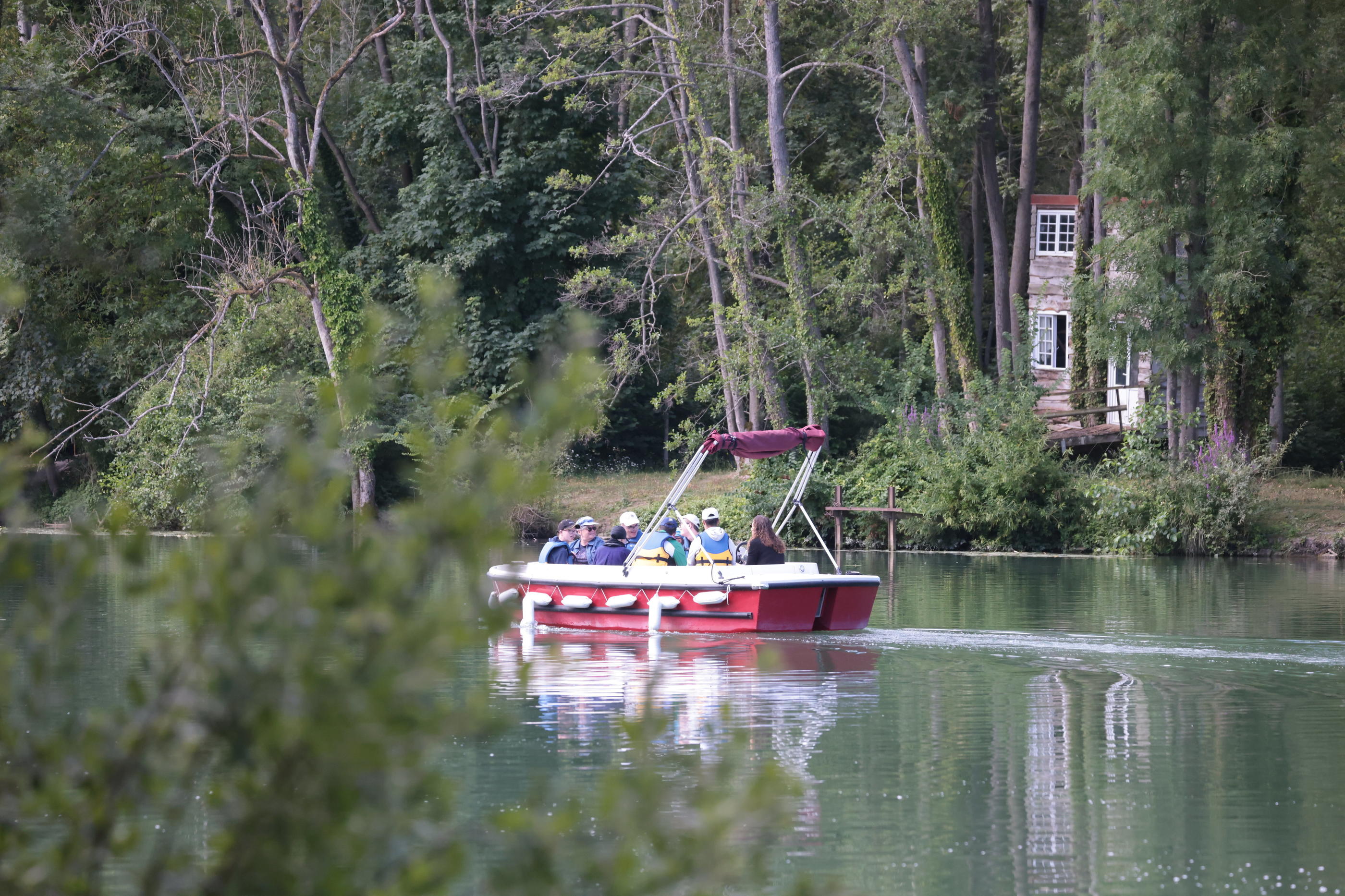 Chaque été, la ville de Meaux aménage la Marne afin de permettre à ses habitants de se baigner en eau vive. LP/Olivier Arandel