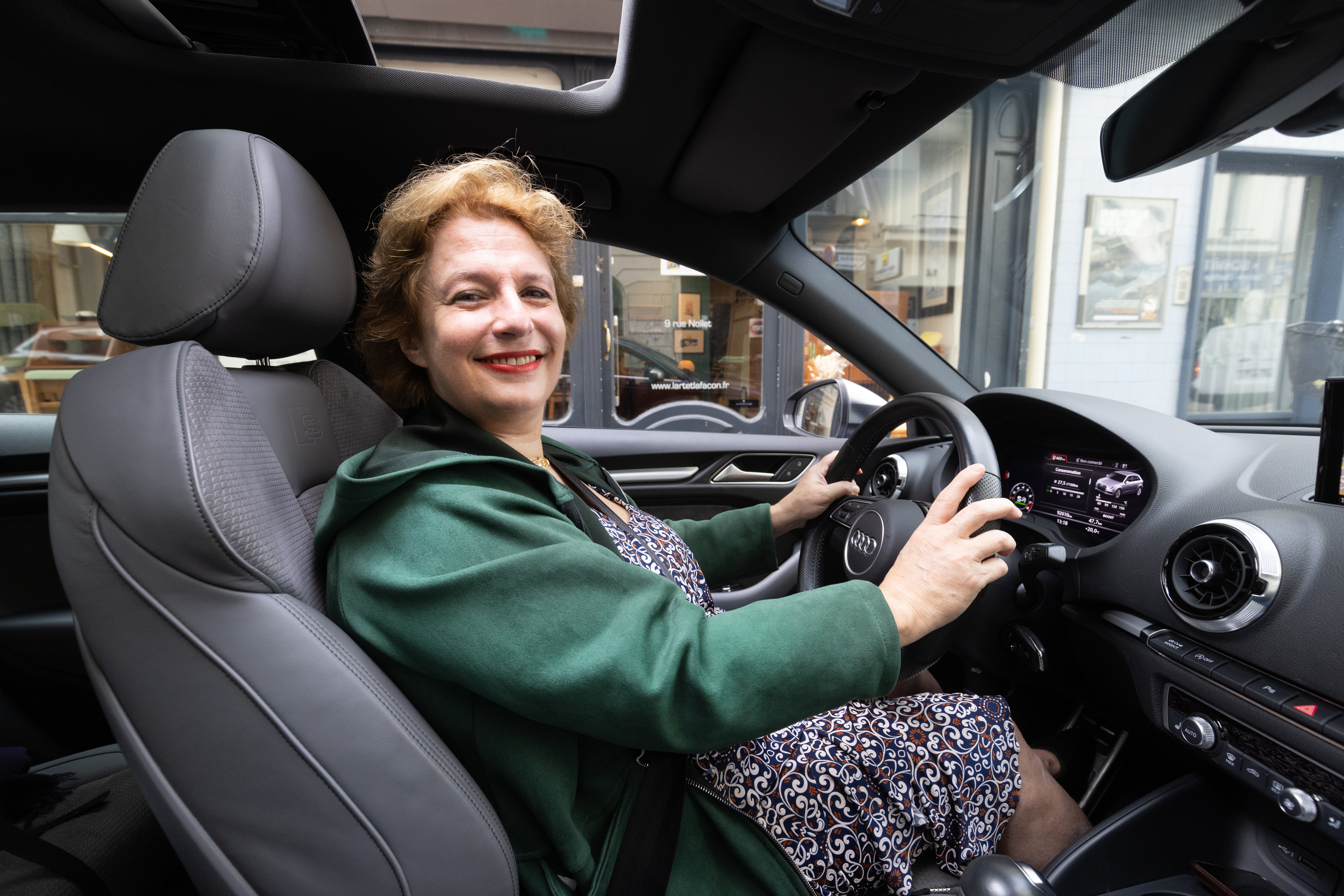 Pour son Audi, acquise en location avec option d’achat, Agnès va débourser 530 euros par mois. Avec un crédit classique, la mensualité s’envolait à 648 euros. LP/Olivier Arandel