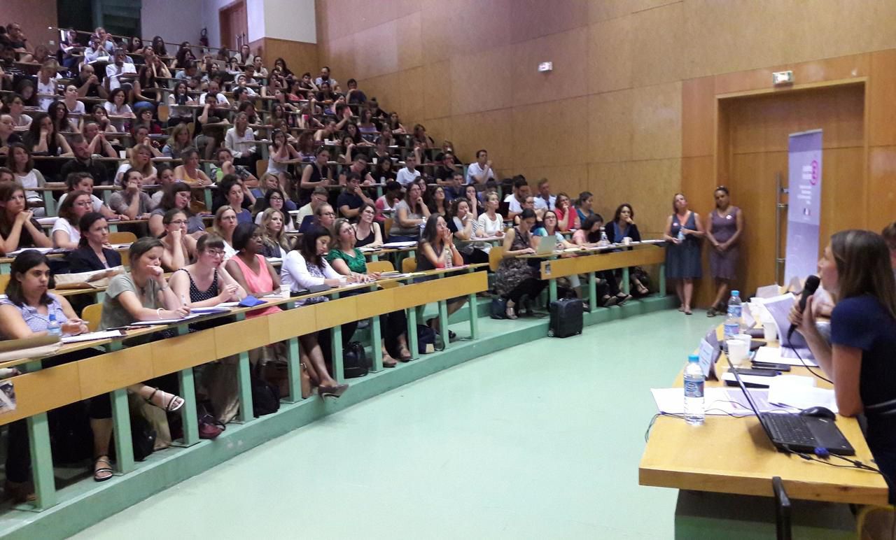 <b></b> Saint-Quentin-en-Yvelines, lundi. La journée d’accueil des 335 professeurs des écoles stagiaires affectés dans les Yvelines pour la rentrée 2017s’est déroulée à l’université. 