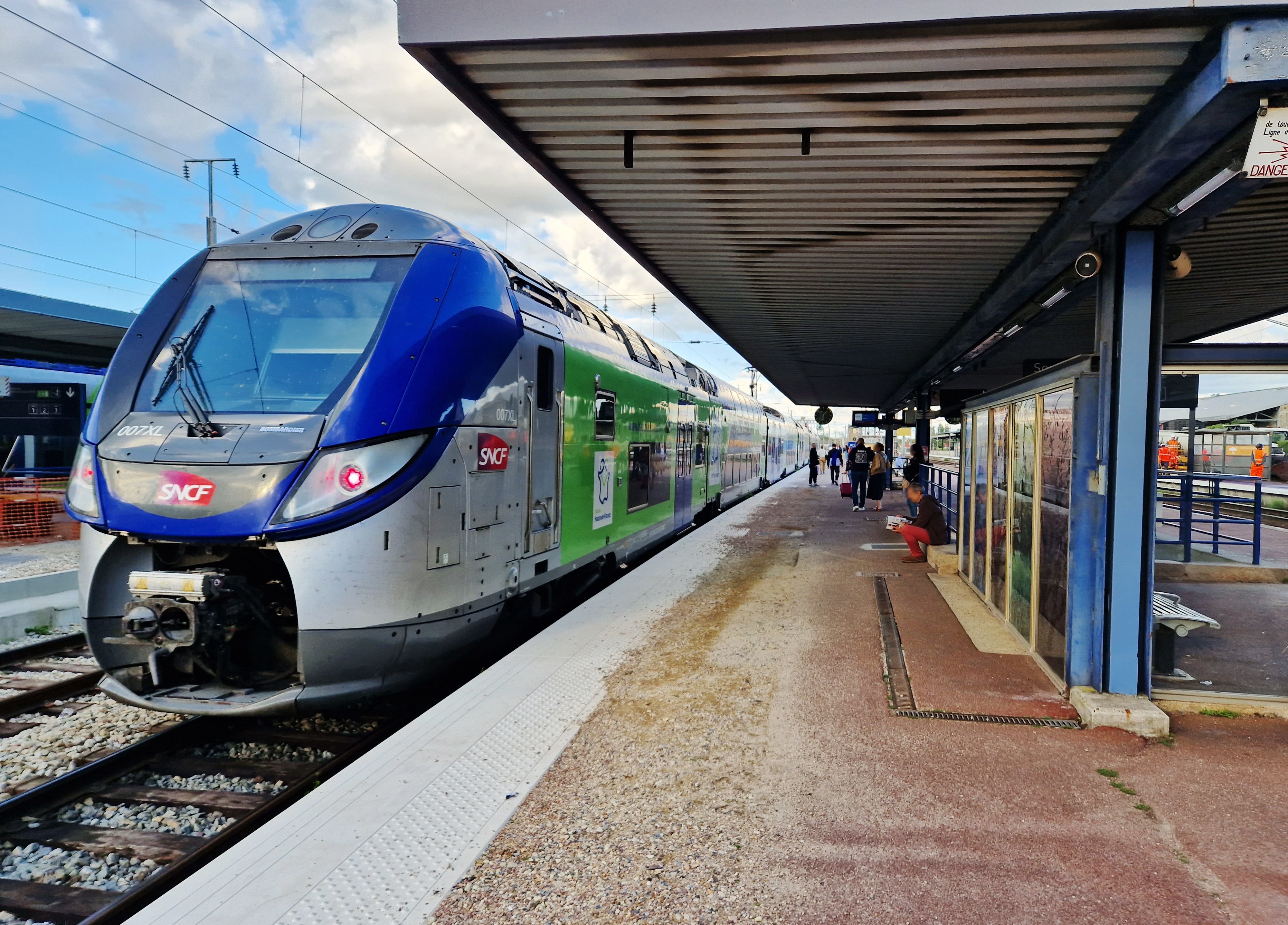 La SNCF a décidé d’interrompre totalement le trafic des TER en région Bretagne, Centre-Val de Loire, Normandie et Pays de la Loire de mercredi soir à vendredi matin. LP/Julien Barbare