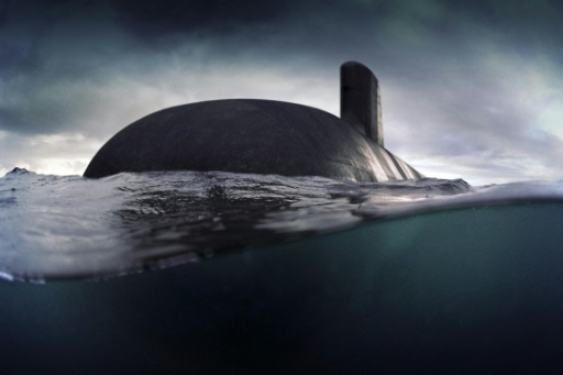 Image de synthèse d'un sous-marin Barracuda réalisée par le groupe industriel français DCNS. AFP/HO