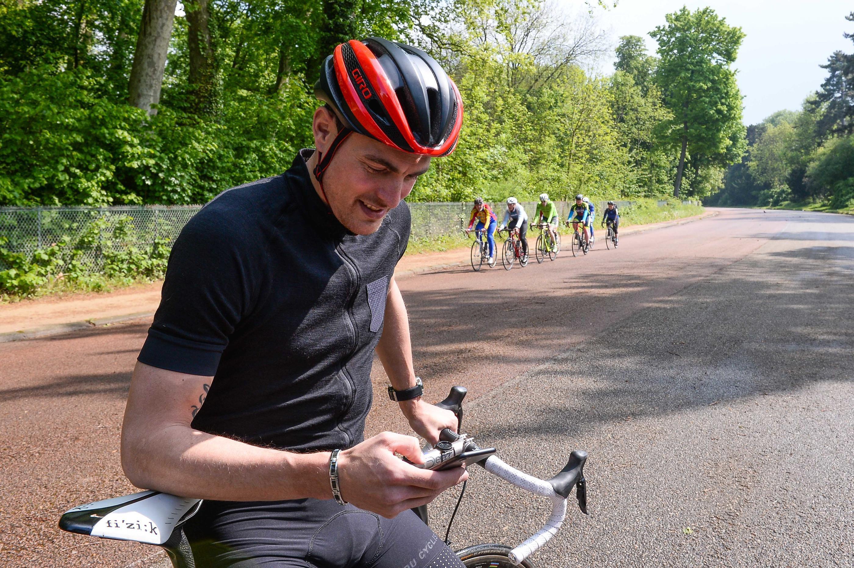 Sorius, la méthode d’entraînement cyclo adaptable et personnalisée, a été imaginée par l'ancien cycliste professionnel Niels Brouzes. LP/Icon Sport/Baptiste Fernandez