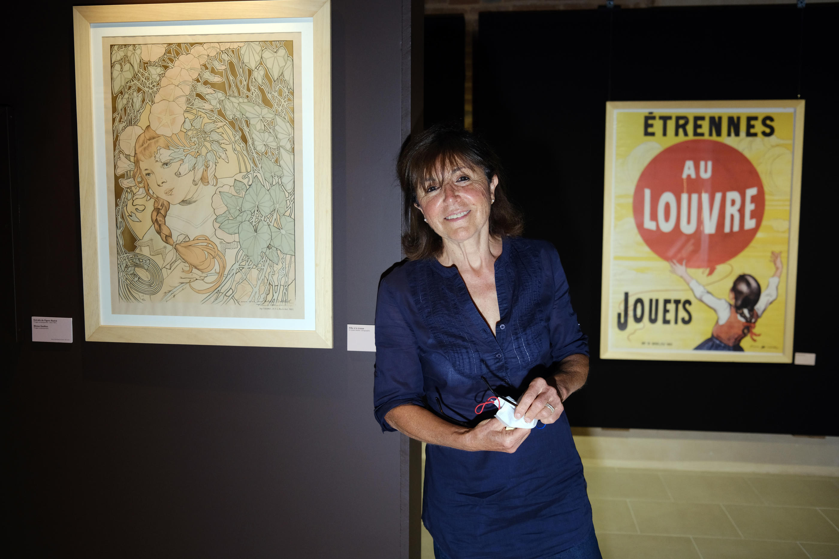 Annie-Claude Elkaim, présidente de l'espace Firmin Bouisset consacré à l'artiste de la fin du XIXe siècle. LP/Rémy Gabalda