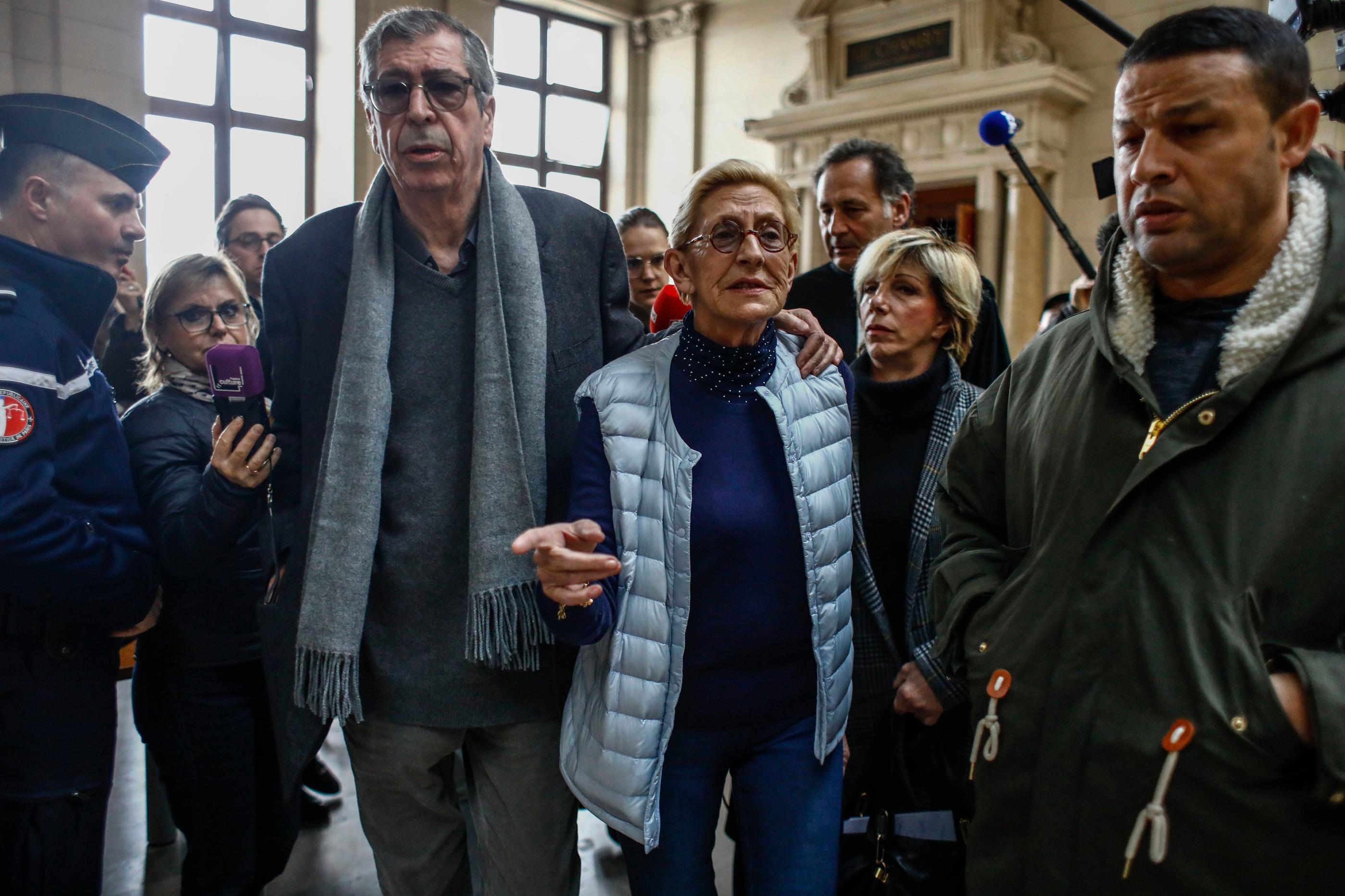 Patrick et Isabelle Balkany, ici au palais de justice de Paris en mars 2020, lors de leur procès en appel pour fraude fiscale. LP/Olivier Corsan