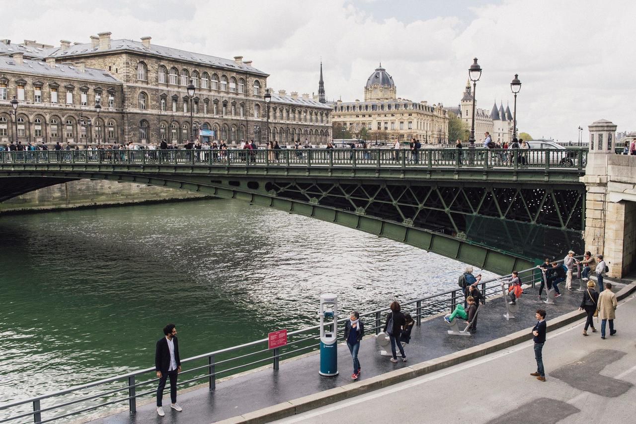 Les faits se sont déroulés au pont d'Arcole, dans le IVe arrondissement de Paris. (illustration)