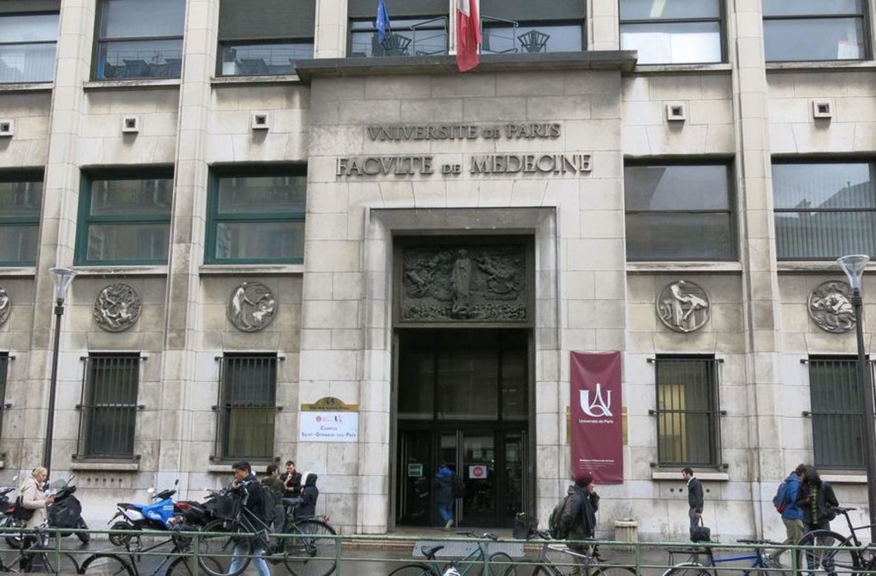 <b></b> 45, rue des Saint-Pères (VIe), ce mercredi. Le Centre du don des corps de la fac Paris-Descartes a été fermé par l’Etat après les révélations de l’Express qui dénonce des conditions indécentes d’accueil des dépouilles jusqu’en 2018.
