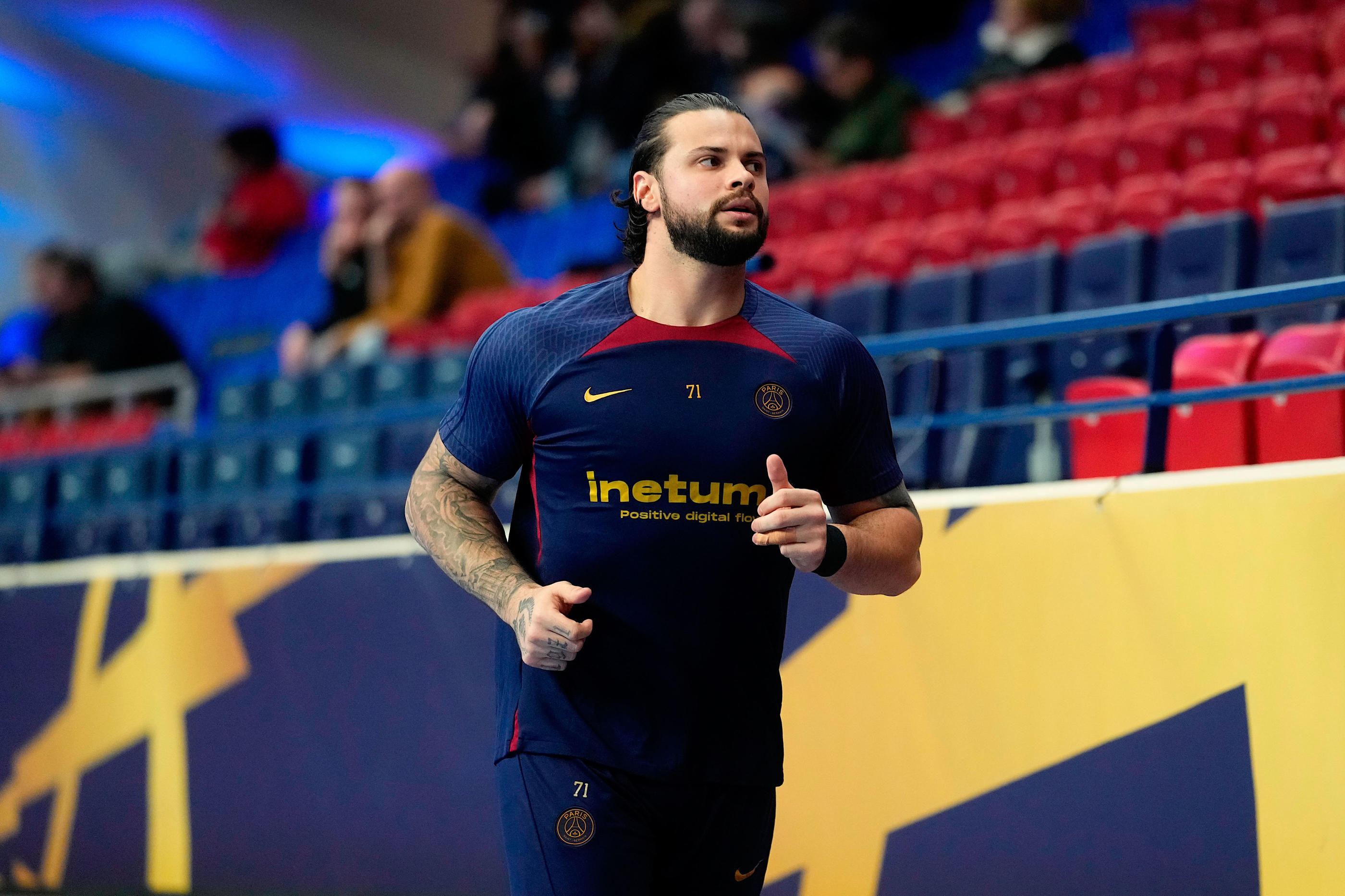 Elohim Prandi et les Parisiens vont jouer le premier match de leur saison en Ligue des champions, ce mercredi (Photo by Hugo Pfeiffer/LP/Icon Sport).