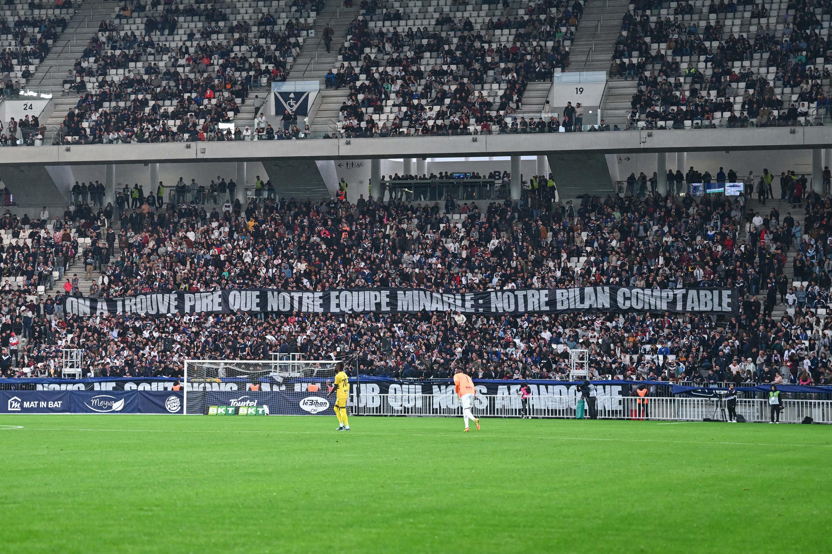 Bordeaux a disputé son dernier match au Matmut Atlantique en mai dernier contre Pau en Ligue 2. Icon Sport/Anthony Dibon