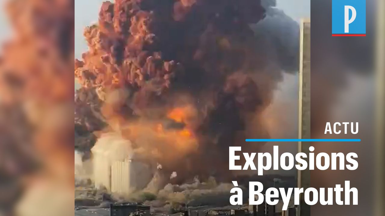 VIDÉO. Liban : les terribles images des explosions à Beyrouth - Le Parisien