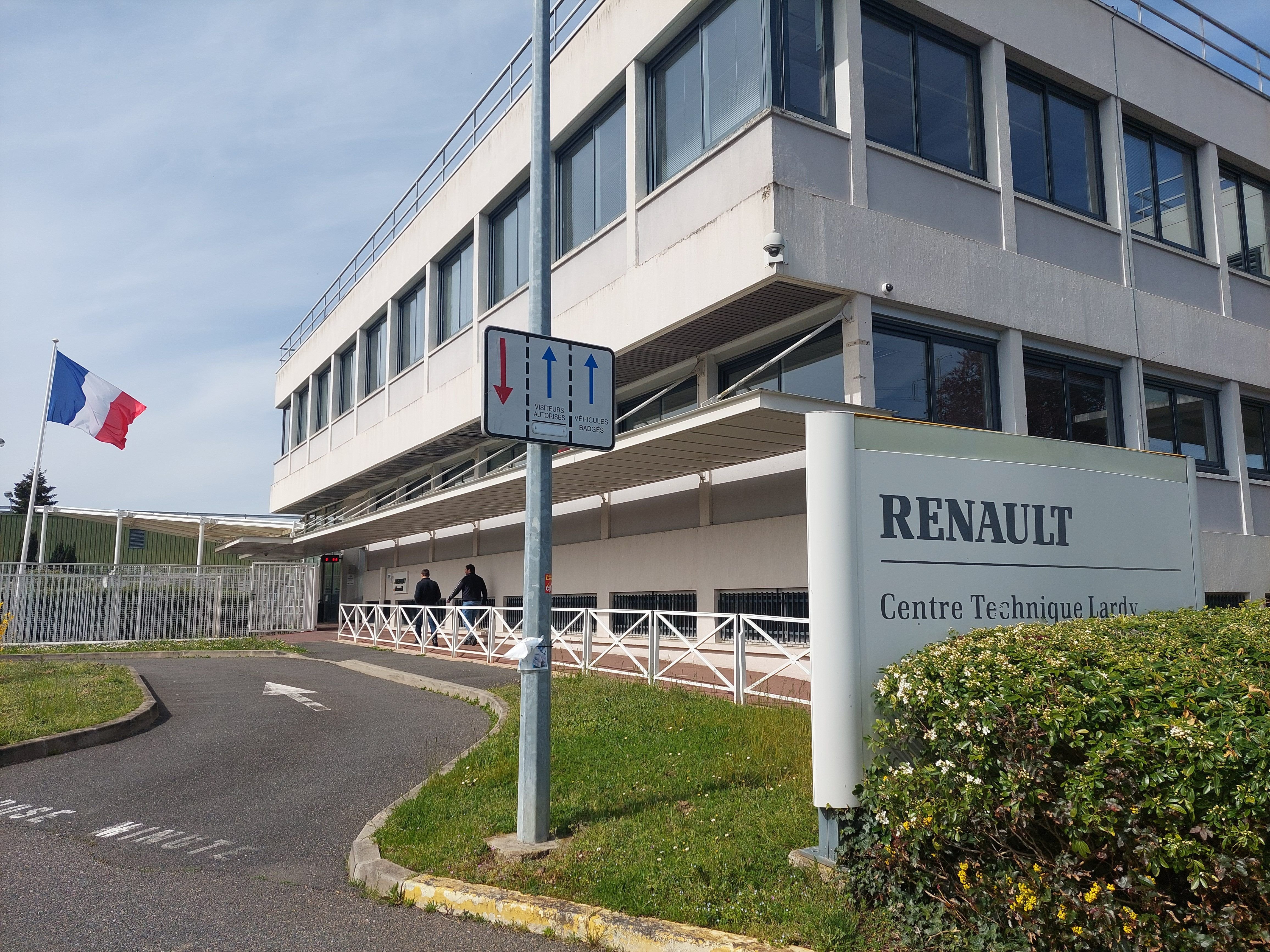 Lardy (Essonne), lundi 25 mars. Le groupe Renault a investi environ 40 millions d'euros dans un laboratoire spécialisé. Il entrera en service à l'été 2025. LP/F.G.
