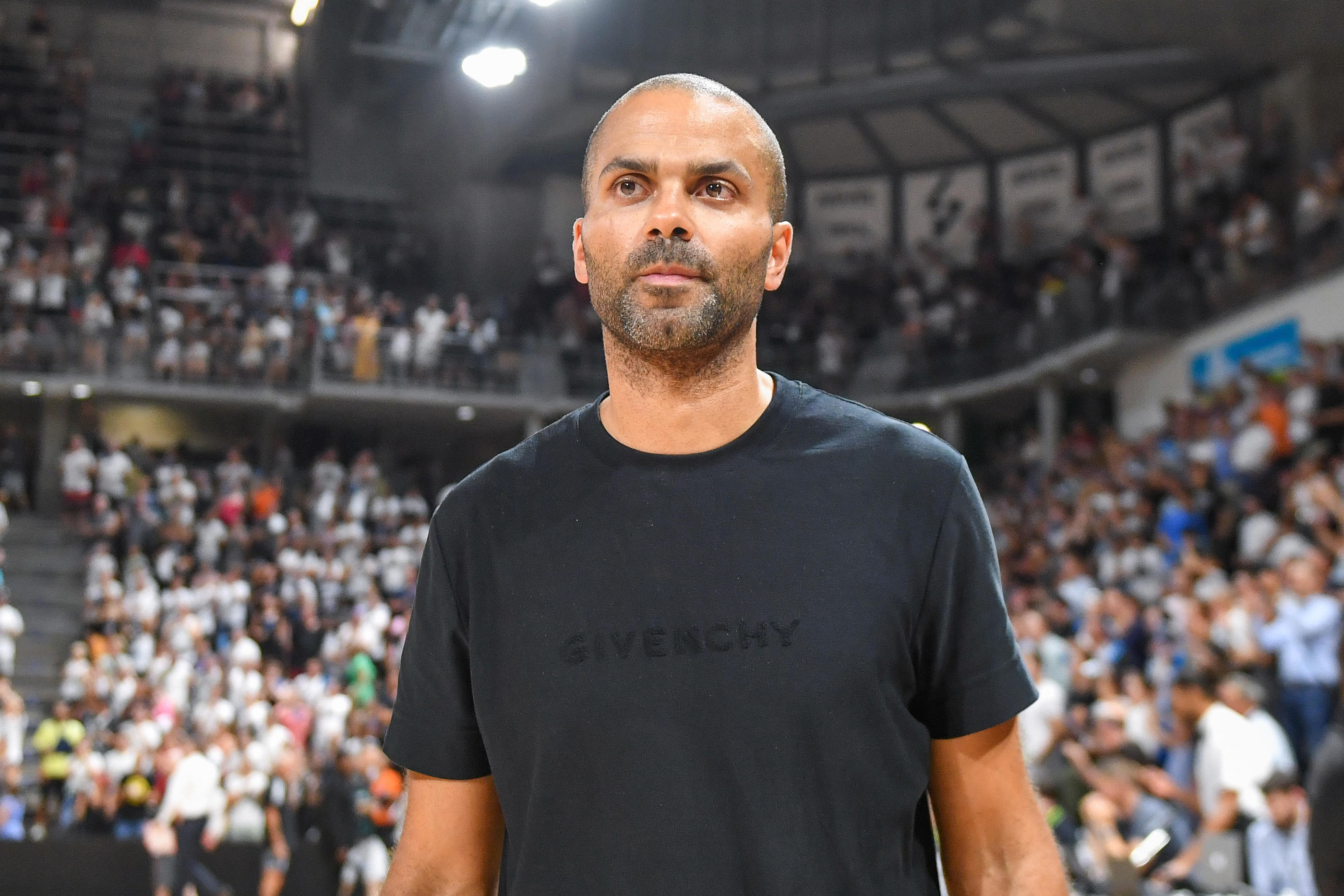 Tony Parker a vu passer Zaccharie Risacher à l'Asvel. Icon Sport