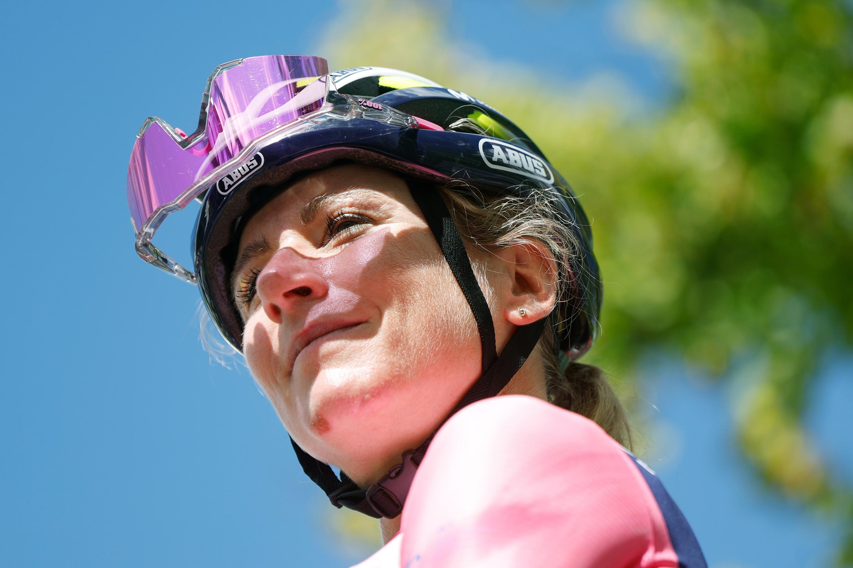 Annemiek van Vleuten, 40 ans, prendra sa retraite au terme du Tour des Pays-Bas chez elle dimanche, laissant une empreinte unique dans le cyclisme. Photo Icon sport/Czerwinski