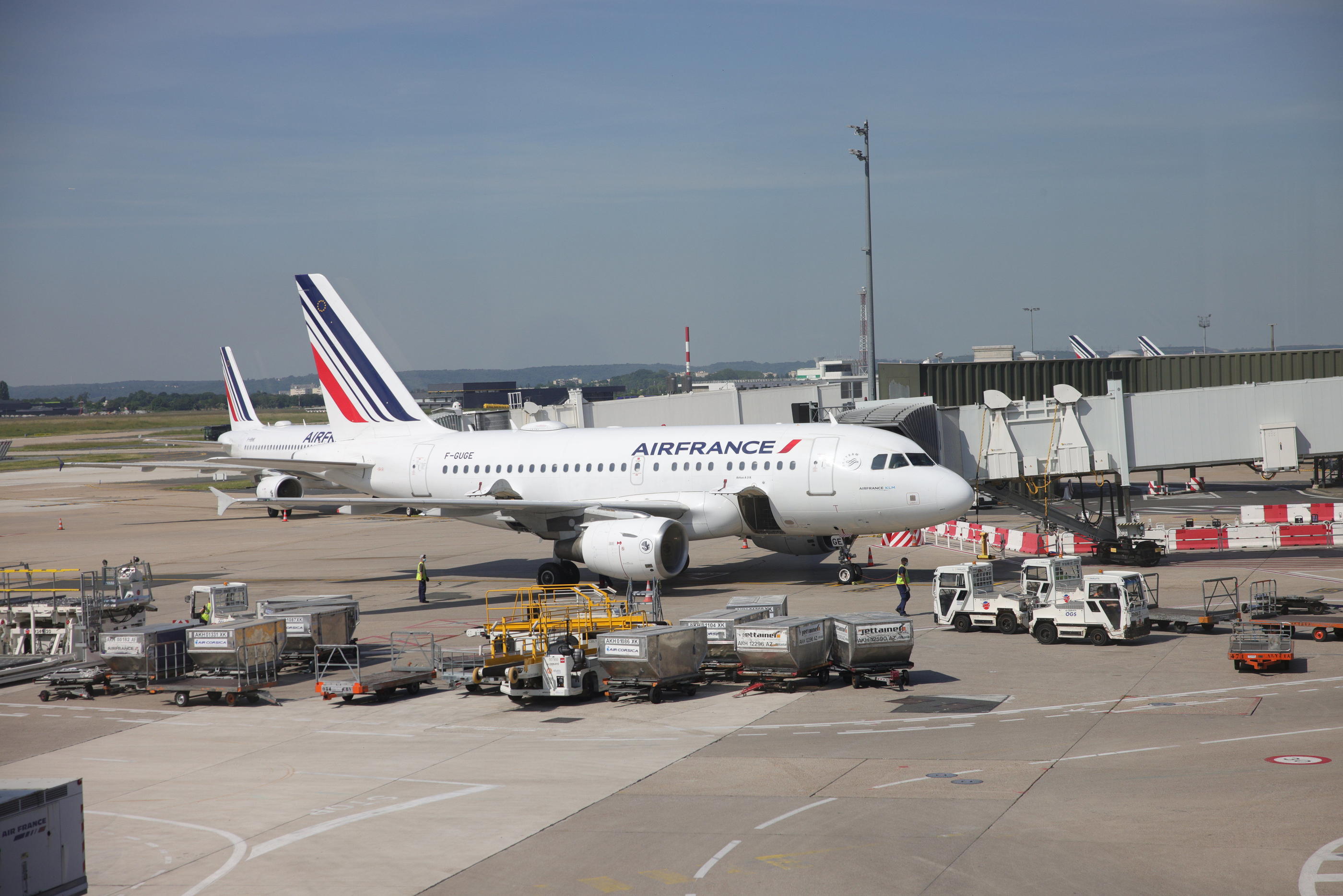 Les avions tricolores d'Air France ne décolleront et n'atterriront bientôt plus à l'aéroport Paris-Orly. LP/Arnaud Journois