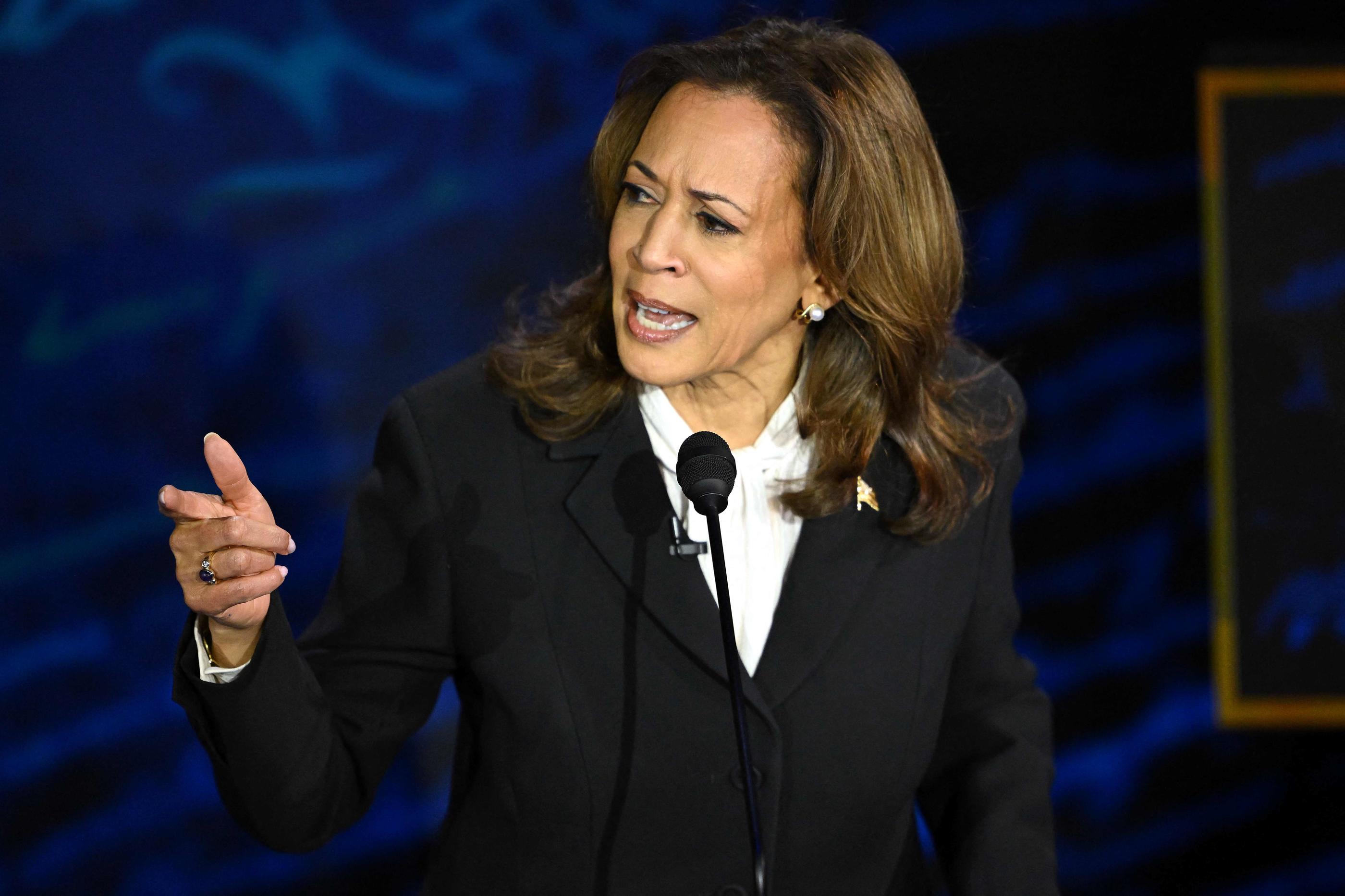 Kamala Harris a appelé Donald Trump ce mardi. AFP/Saul Loeb