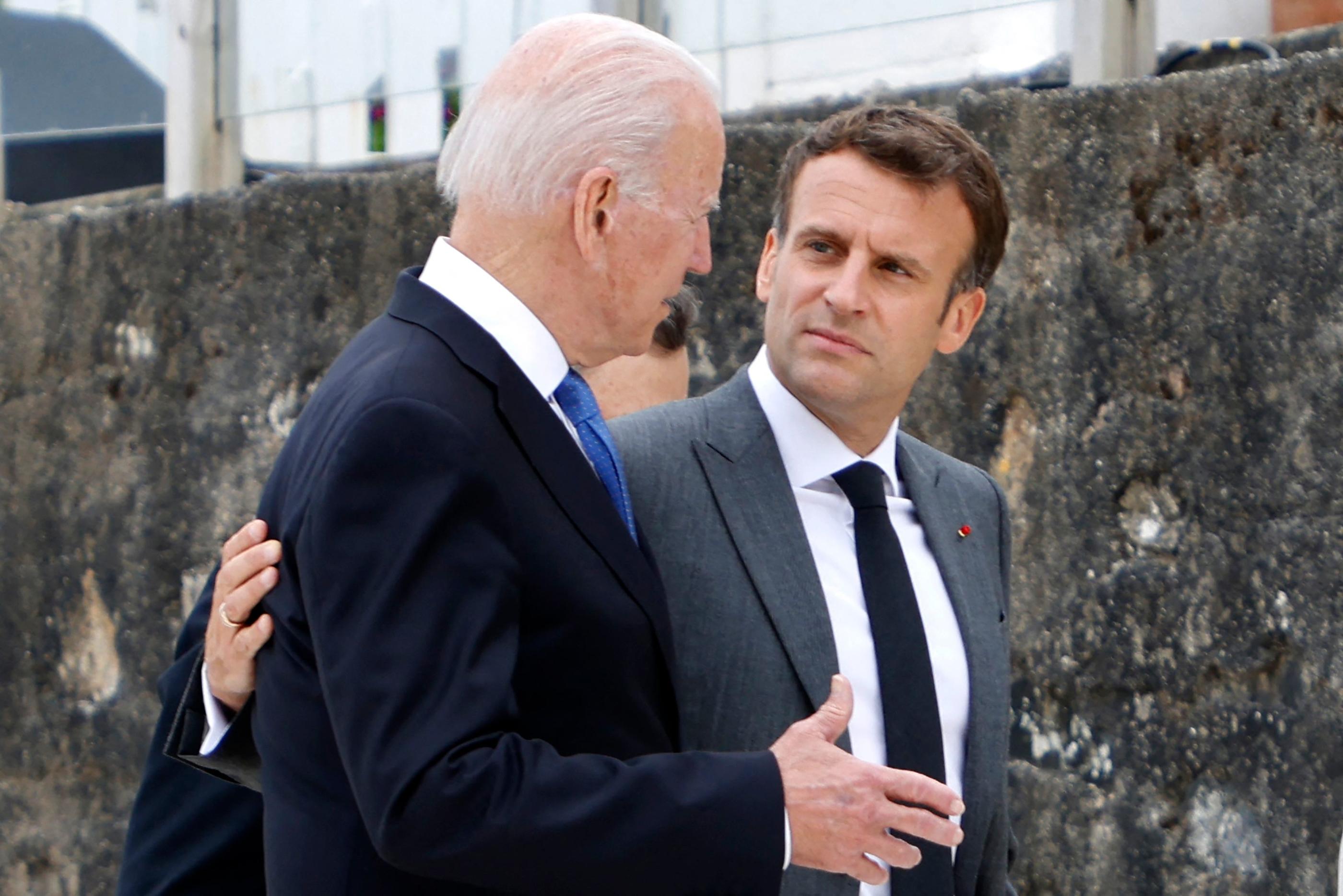 L'Amérique de Joe Biden a d'abord choisi le Royaume-Uni, au nom de la "relation spéciale" qui unit les deux pays depuis 1945, et l'Allemagne, en raison de son poids économique, comme partenaires privilégiés en Europe. Ludovic MARIN/AFP