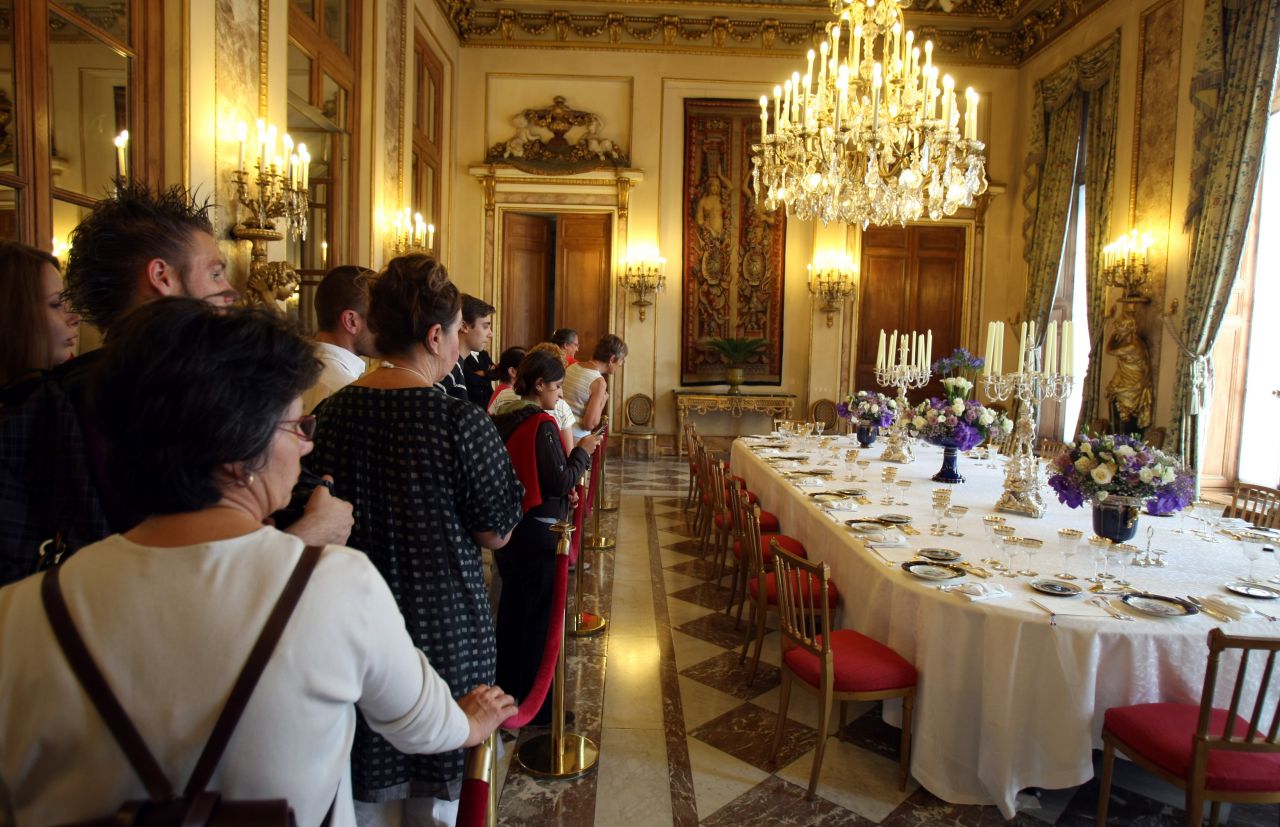 L'Assemblée nationale, avec ici l'intérieur de l'Hôtel de Lassay, siège de la présidence, ouvre ses portes pour les Journées du Patrimoine 2024. Le Parisien