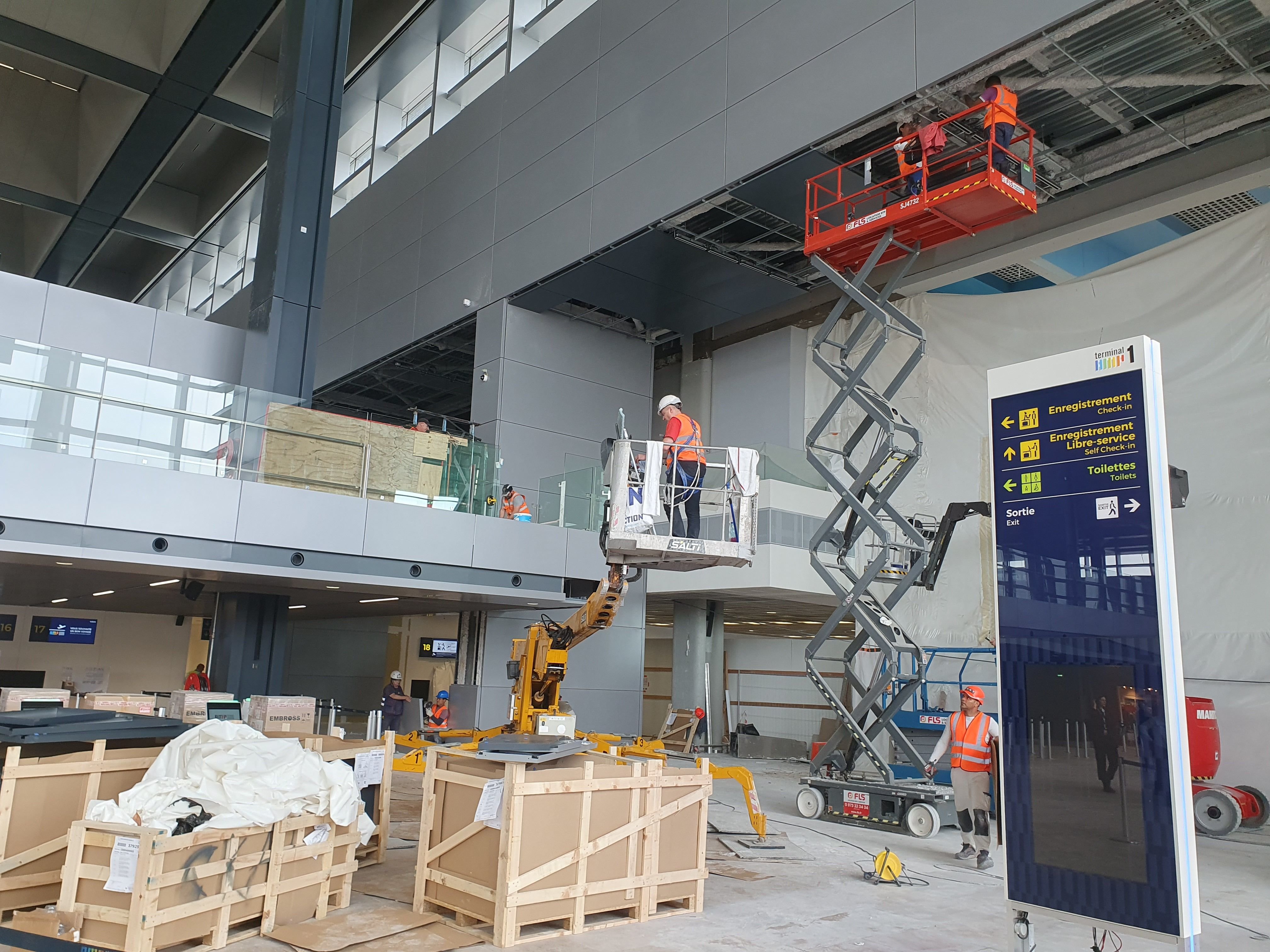 Avec un nouveau terminal de 22000 m², l'aéroport de Marseille-Provence est prêt à accueillir les spectateurs des JO pour les épreuves olympiques de voile et de football. LP/Marc Leras