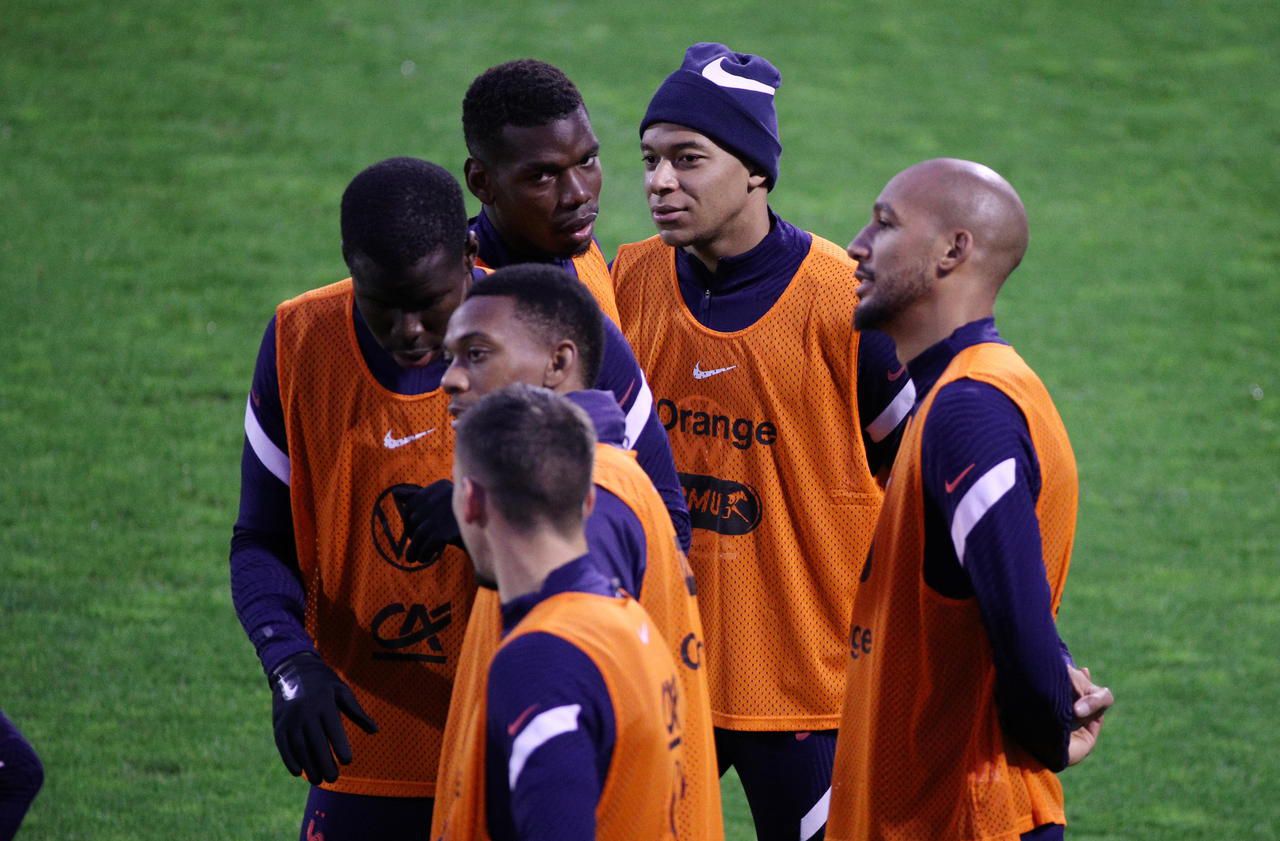 Entraînement léger pour les Bleus à la veille de Croatie-France