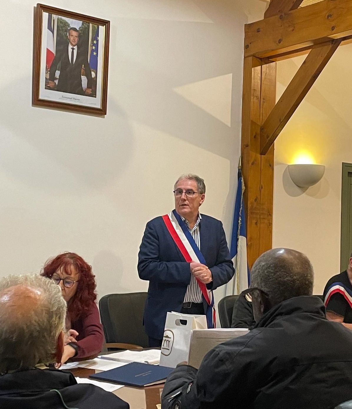 Ronquerolles, vendredi 9 février. Patrick Premel a été élu maire par un vote du conseil municipal. Il succède ainsi à Jean-Marie Duhamel, démissionnaire. (DR)