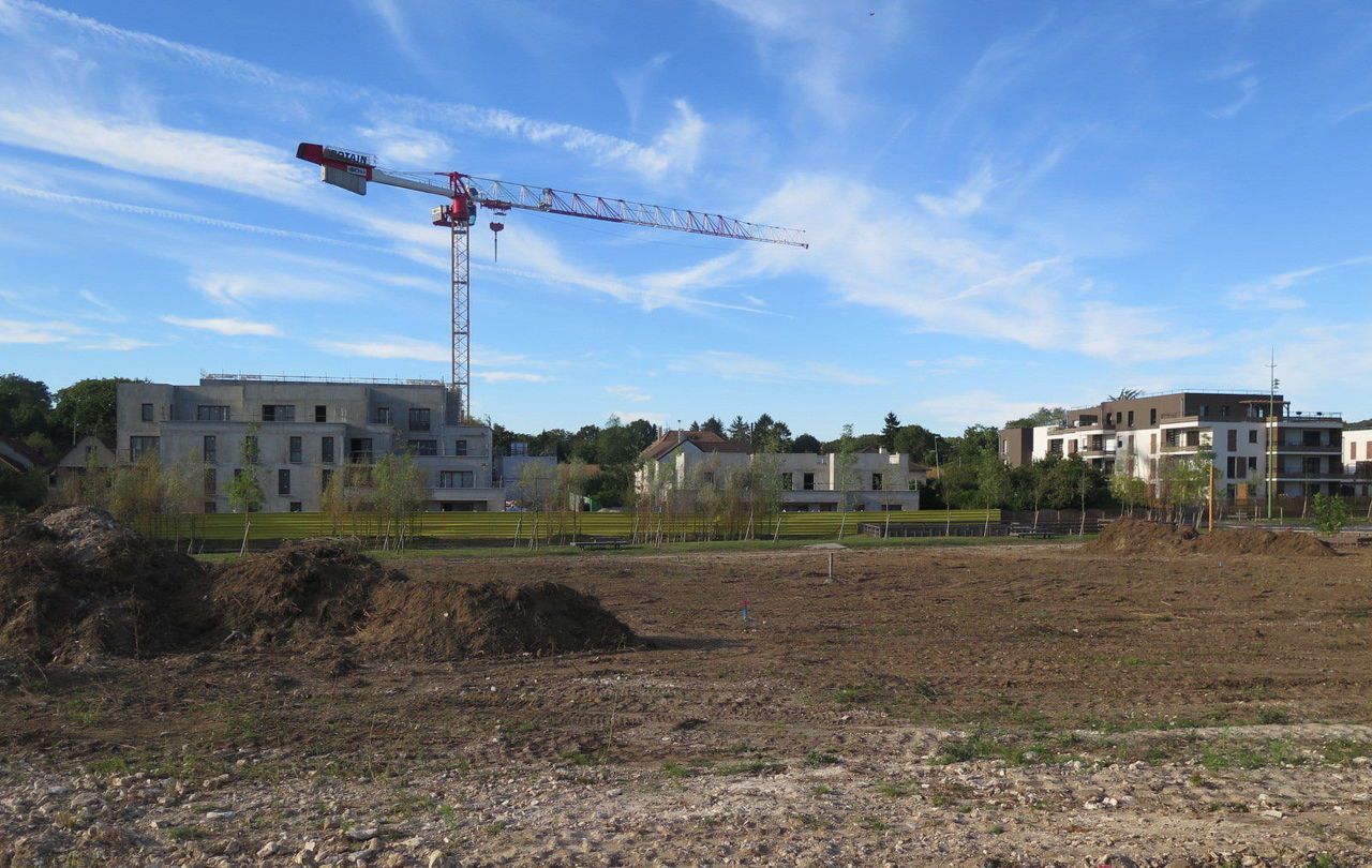 <b></b> L'écoquartier des Meuniers à Bessancourt sort de terre. 