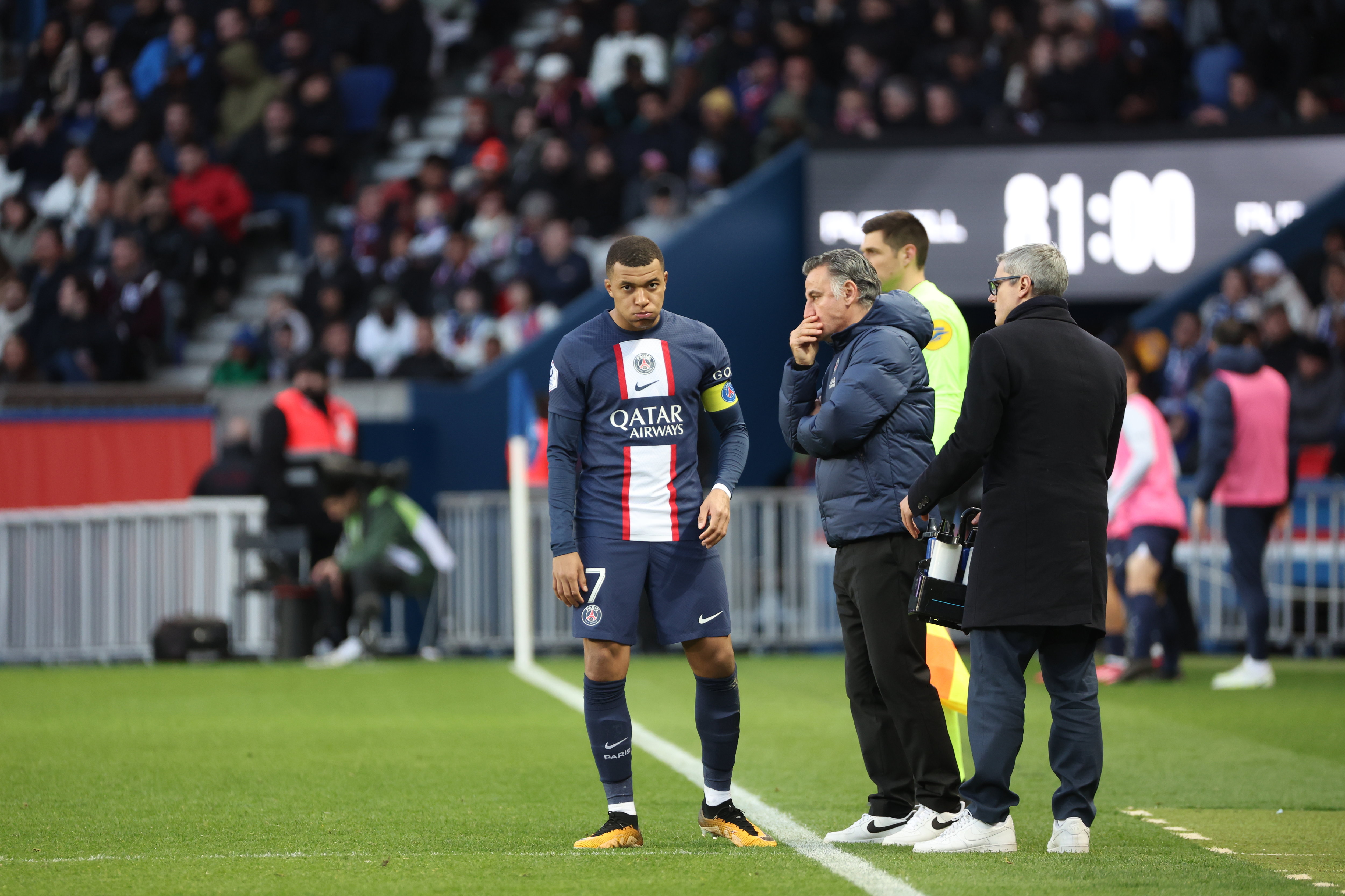 Christophe Galtier conteste les attaques énoncées par son ancien directeur du football à Nice. LP/Arnaud Journois