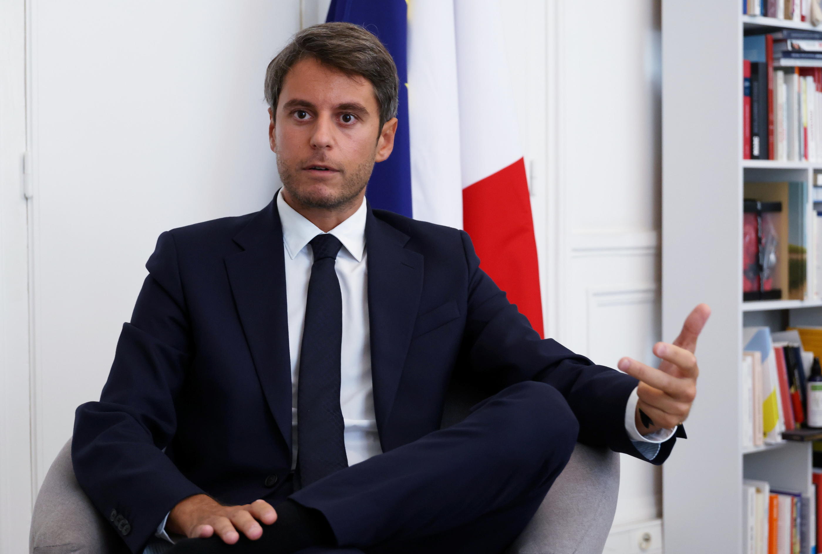 Gabriel Attal : « Il n'y aura pas de France apaisée sans une République  ferme » - Le Parisien