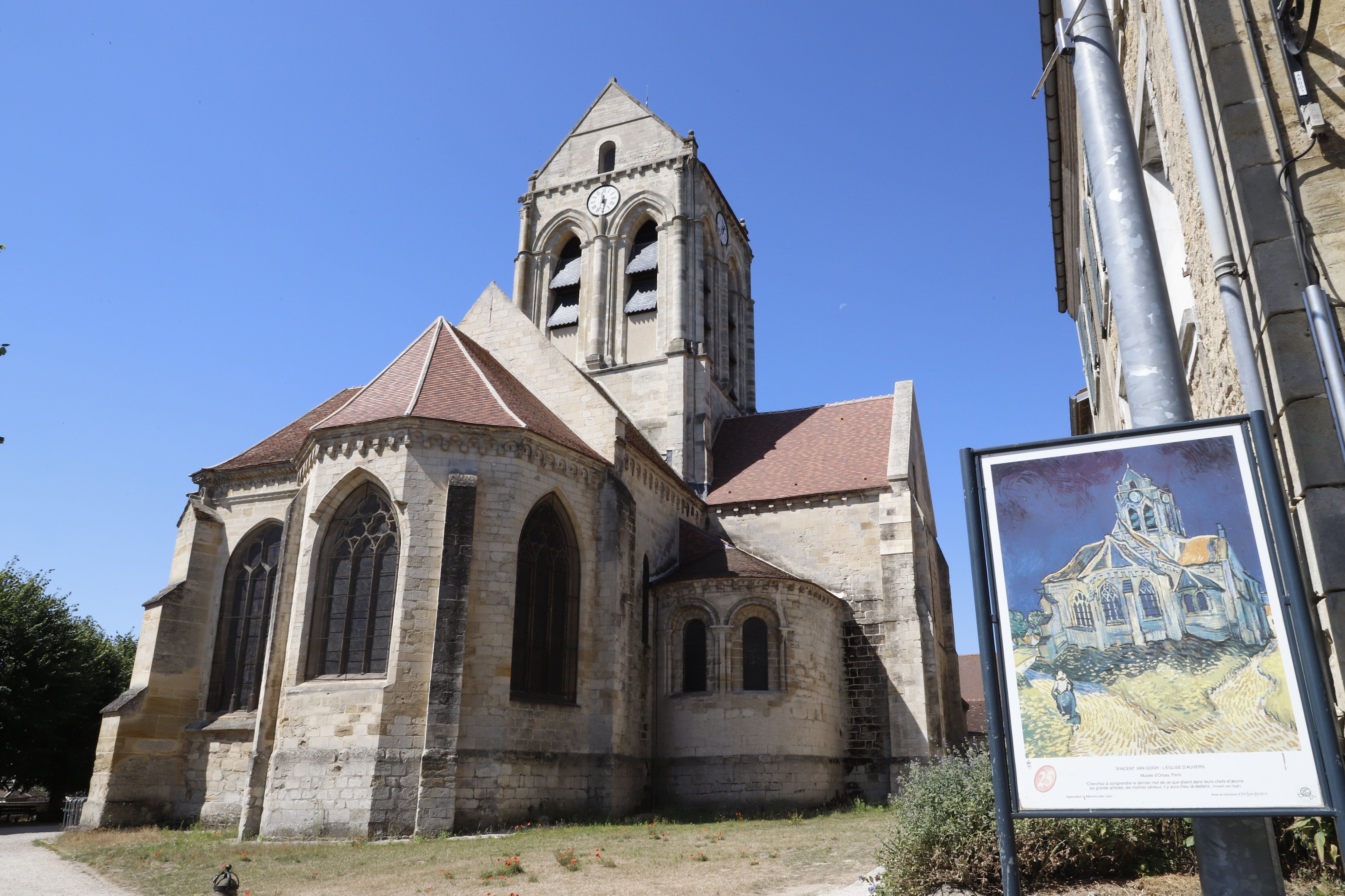 « Van Gogh met en route des projets très ambitieux comme l’église d’Auvers, qui est une véritable démonstration de force », explique Wouter van der Veen. LP/Delphine Goldsztejn