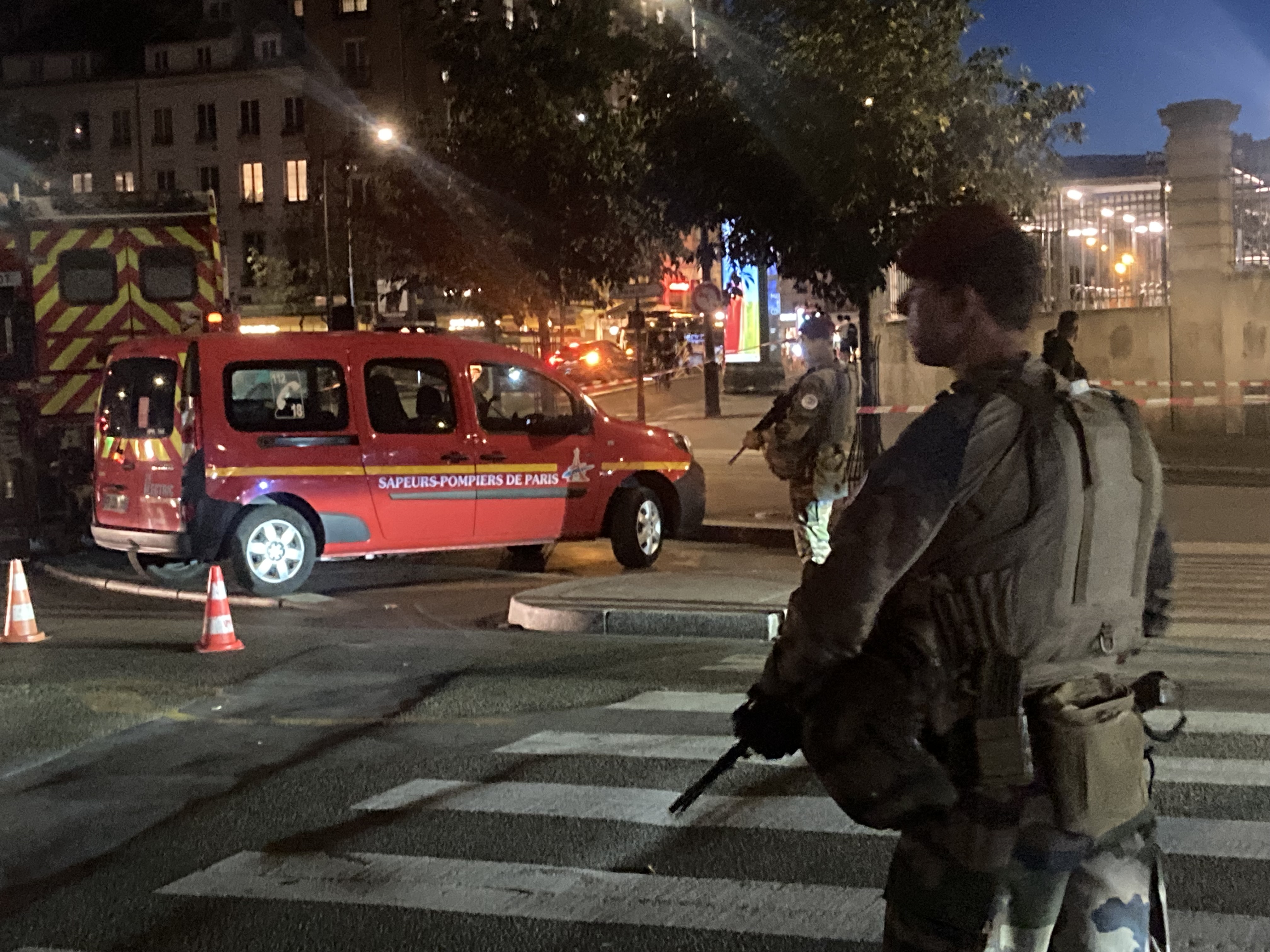 Le militaire attaqué était déployé gare de l'Est. LP/Benjamin Dervaux