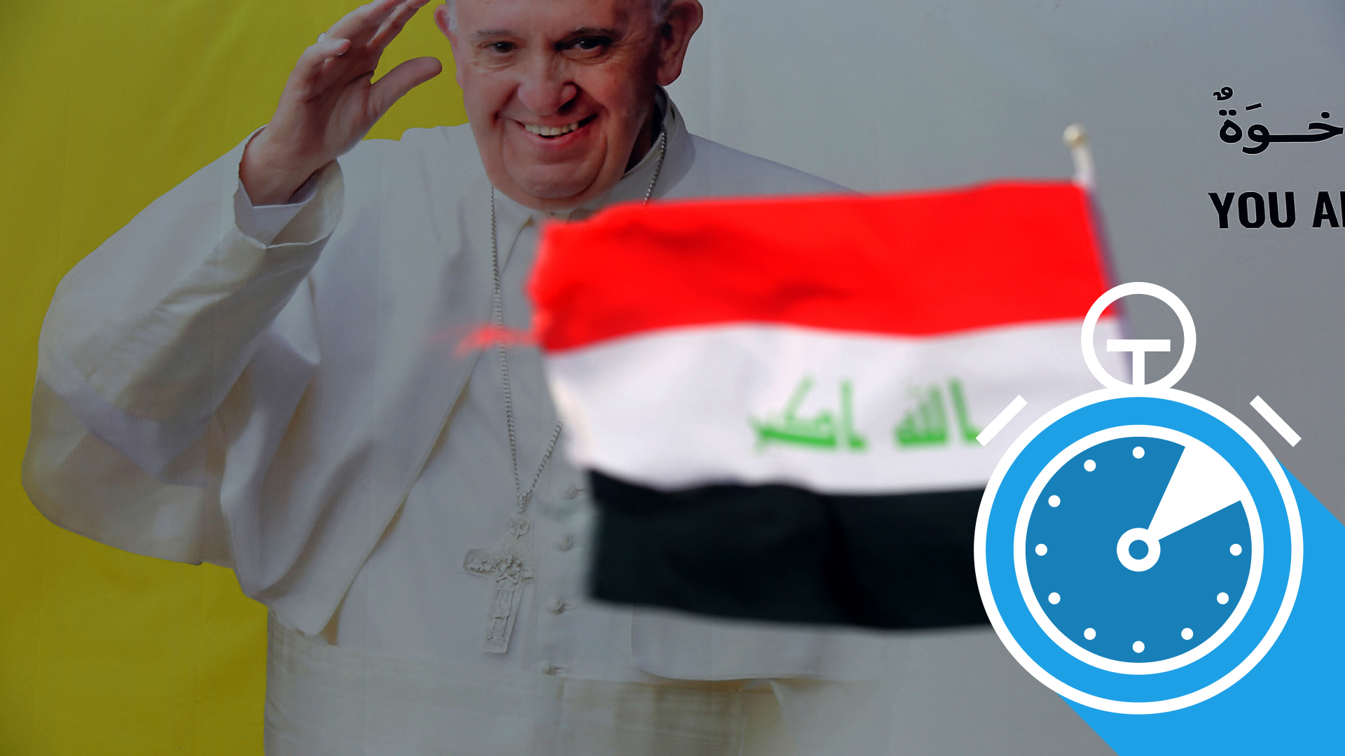 Le pape François arrive vendredi en Irak pour un voyage historique sous très haute protection et malgré la pandémie.