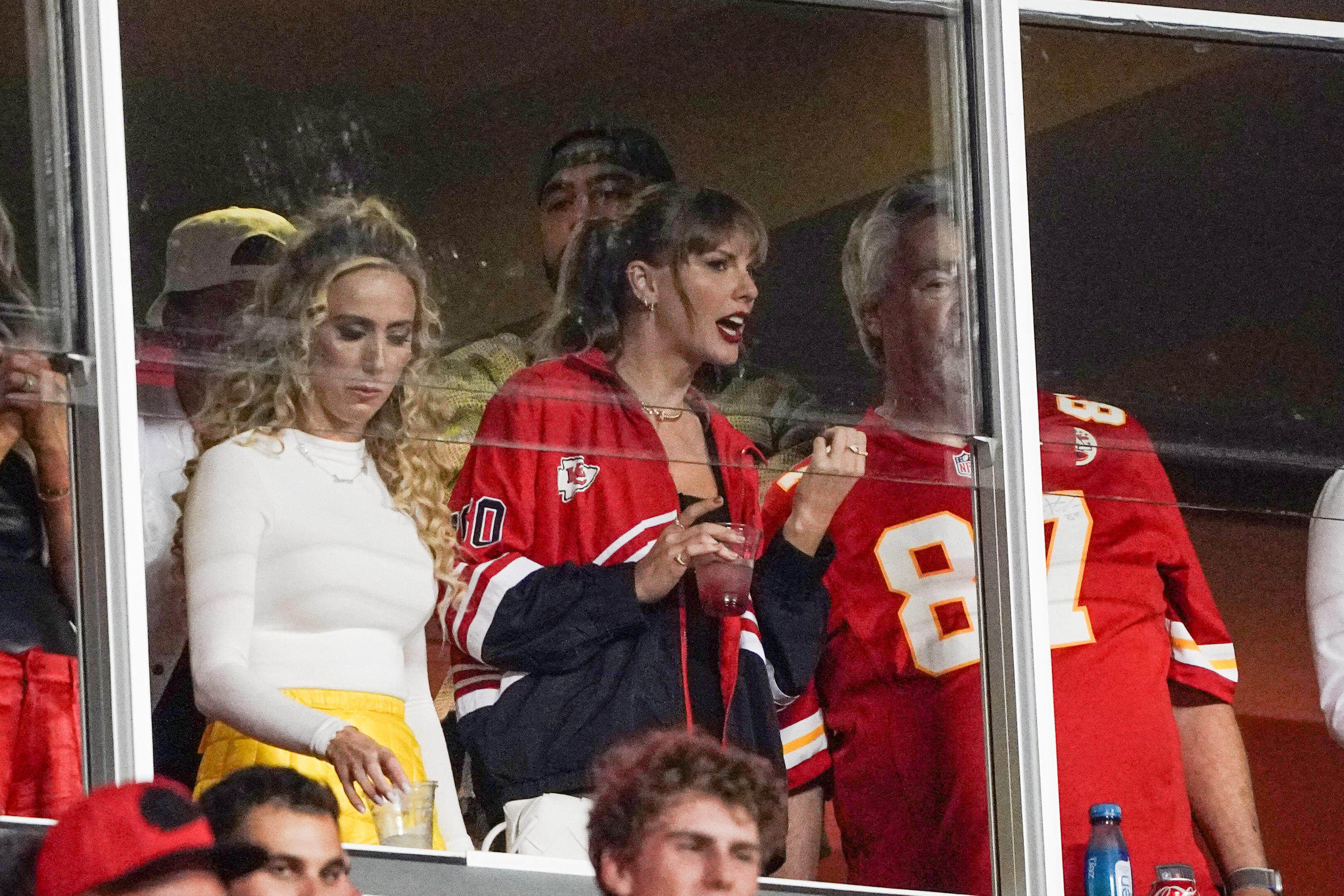 Taylor Swift jeudi dernier à Kansas City pour un match des Chiefs. Denny Medley / Icon sport