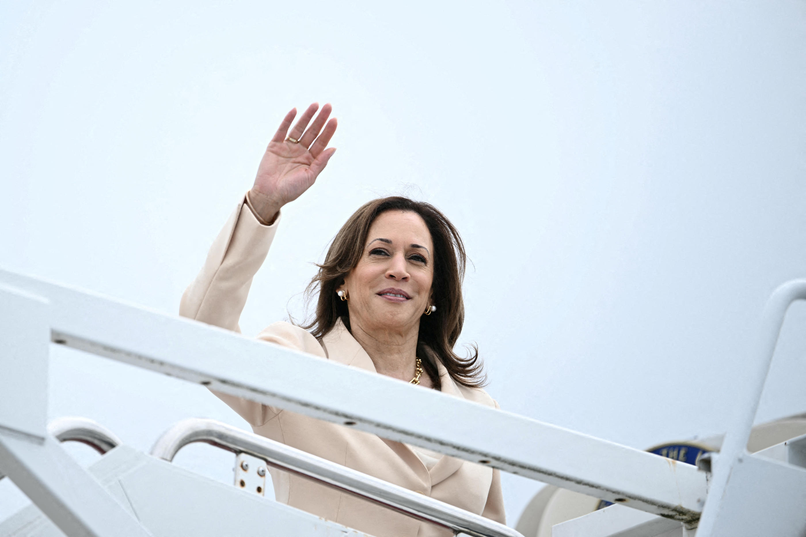 Kamala Harris a été la responsable américaine à réclamer le plus fort un cessez-le-feu dans la bande de Gaza. BRENDAN SMIALOWSKI / Reuters