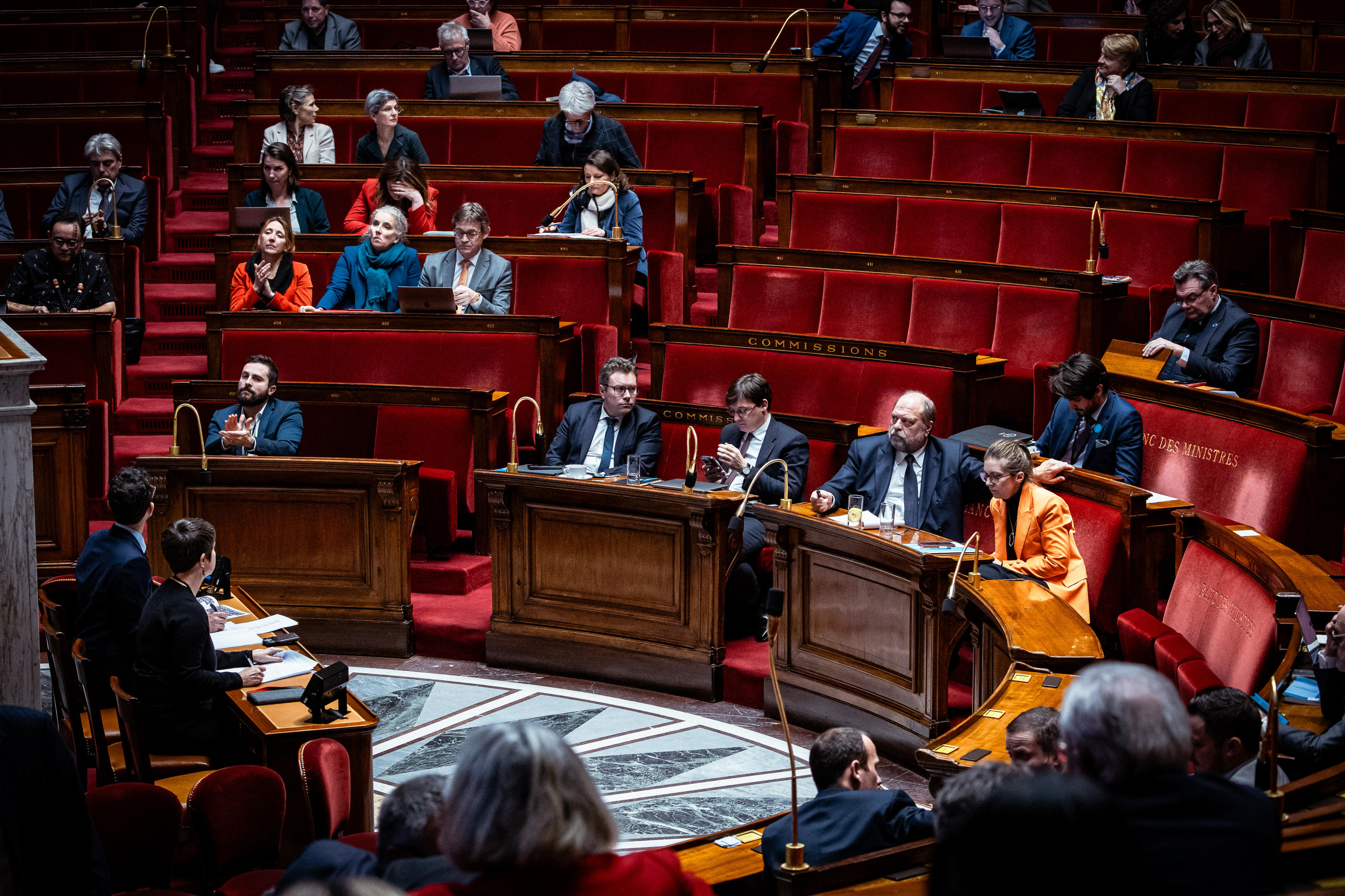 Les femmes sont moins nombreuses dans le nouvel hémicycle. AFP/ Hans Lucas/ Amaury Cornu