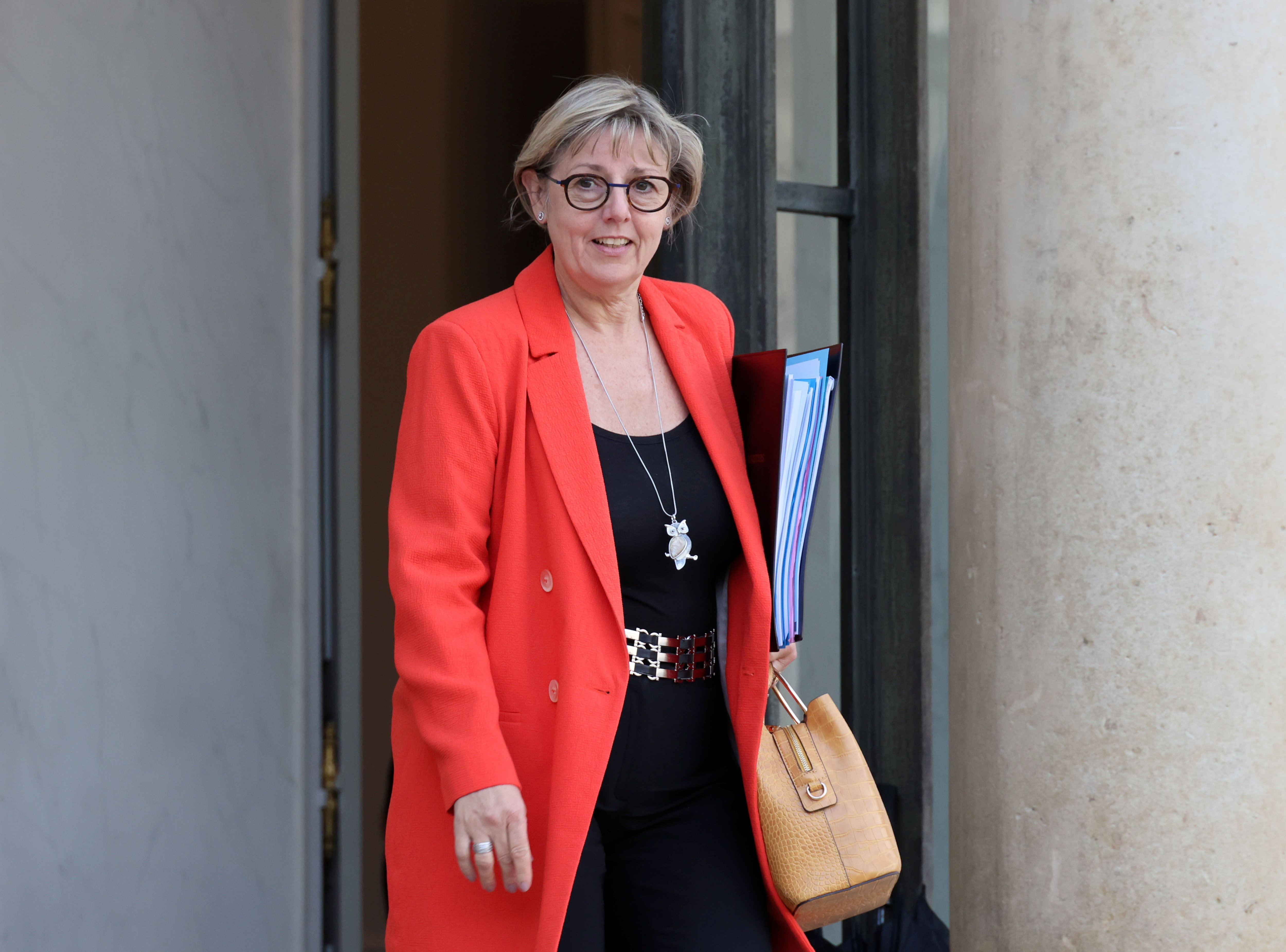La ministre de l'Enseignement supérieur et de la Recherche, Sylvie Retailleau, à la sortie d'une conseil des ministres. LP/Delphine Goldsztejn
