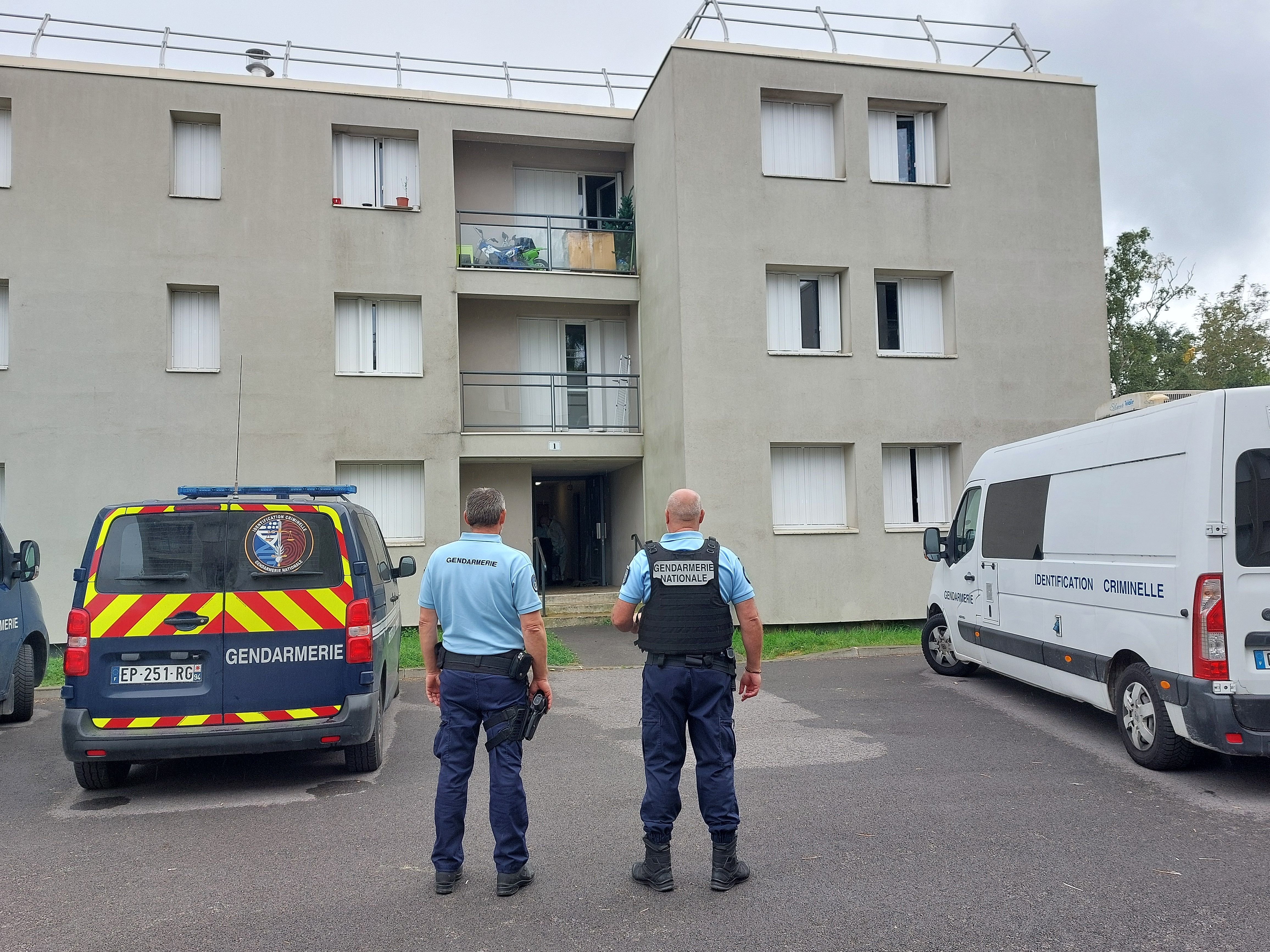 Mormant (Seine-et-Marne), le 7 septembre 2024. C'est dans un appartement du rez-de-chaussée de cette résidence qu'a eu lieu le drame. LP/Sophie Bordier