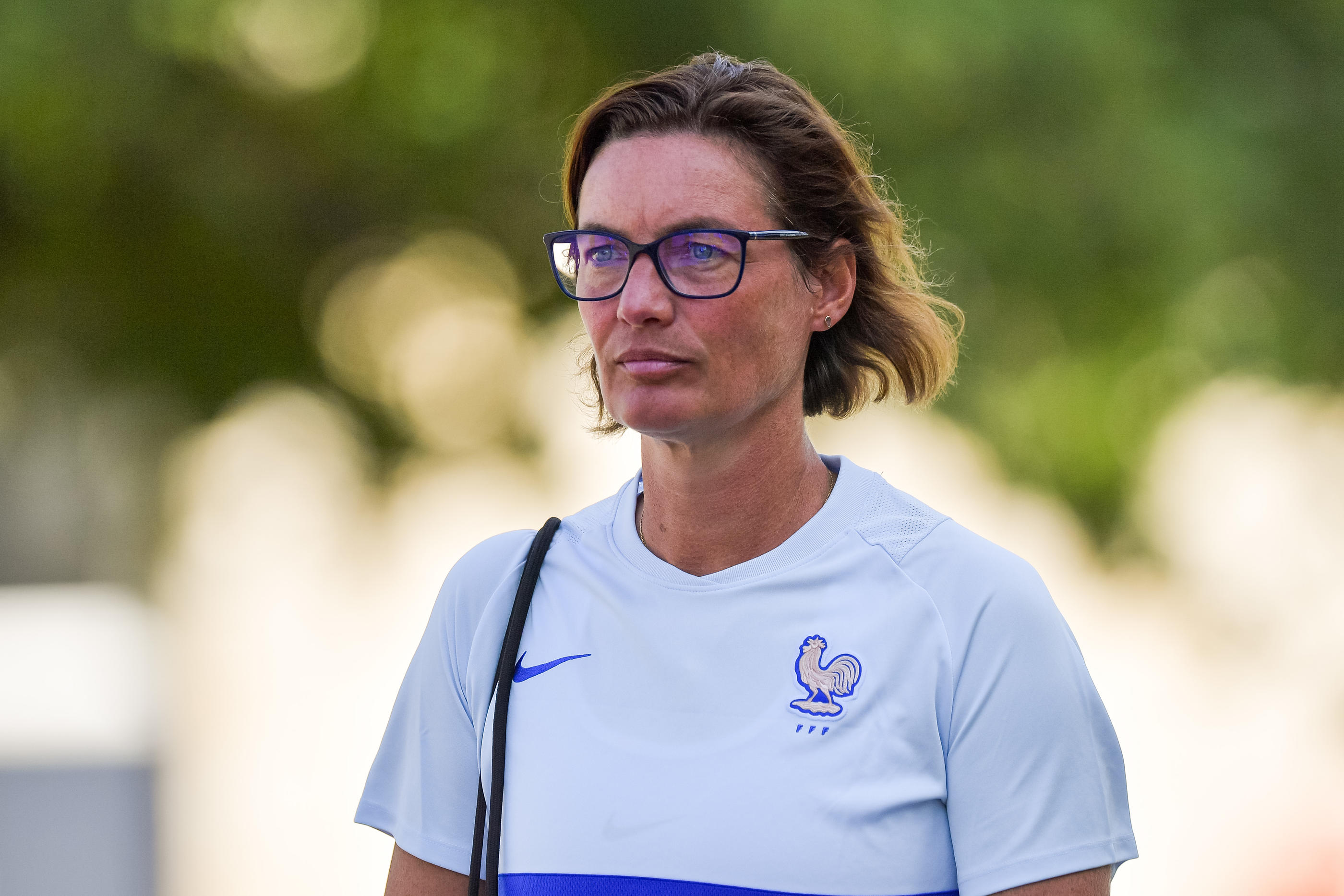 Corinne Diacre avait été écartée de son poste à la tête des Bleues le 9 mars dernier. Icon Sport/Baptiste Fernandez