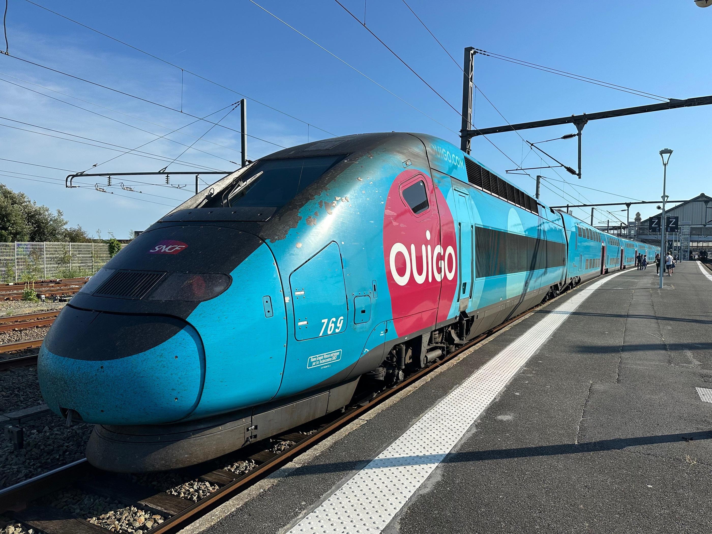 La SNCF va repenser l'aménagement des rames des trains Ouigo. Des sièges plus ergonomiques et plus confortables vont être installés. (Illustration) LP/Aurélie Audureau
