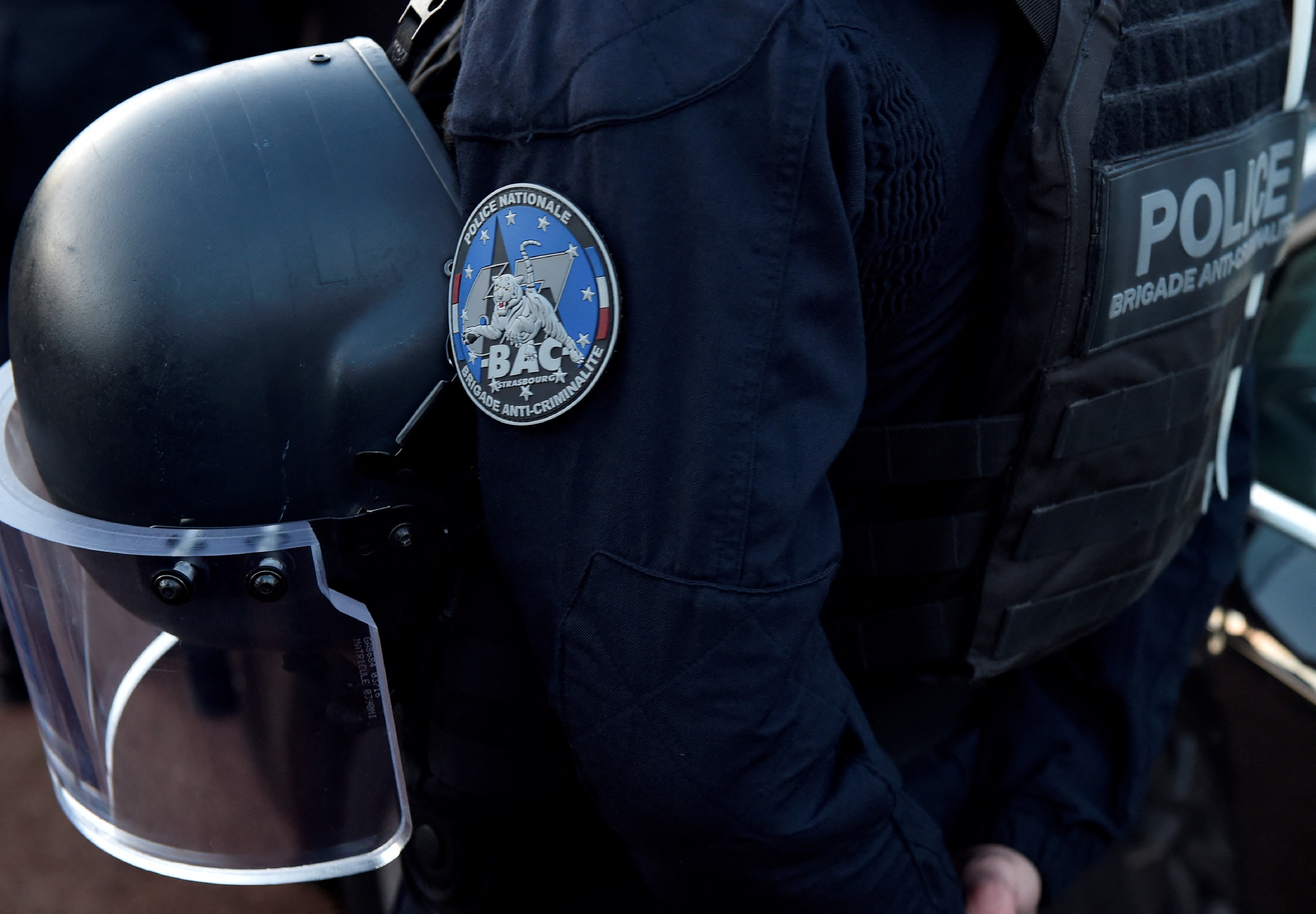 Illustration. La garde à vue des deux policiers de la BAC de Stains a été levée. AFP/JEAN-CHRISTOPHE VERHAEGEN