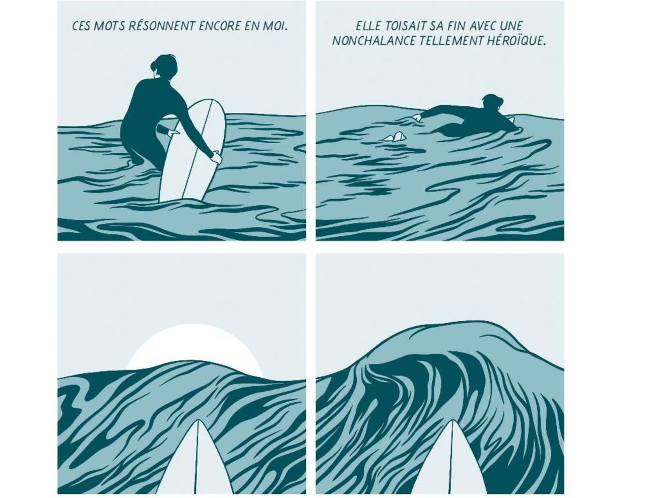 BD : «In Waves», un bijou de délicatesse sur le deuil et le surf - Le  Parisien