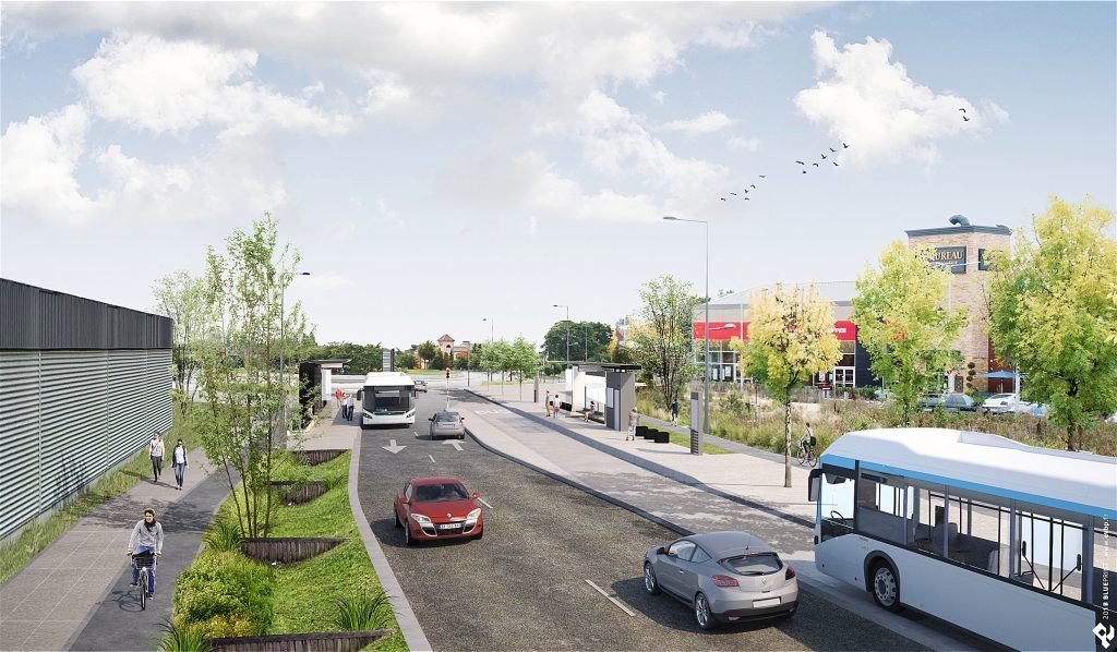 La réalisation du projet Bus entre Seine prévoit l'aménagement de 8,2 km de voies dédiées pour les lignes 3 et 272 à Argenteuil. Ile-de-France Mobilités