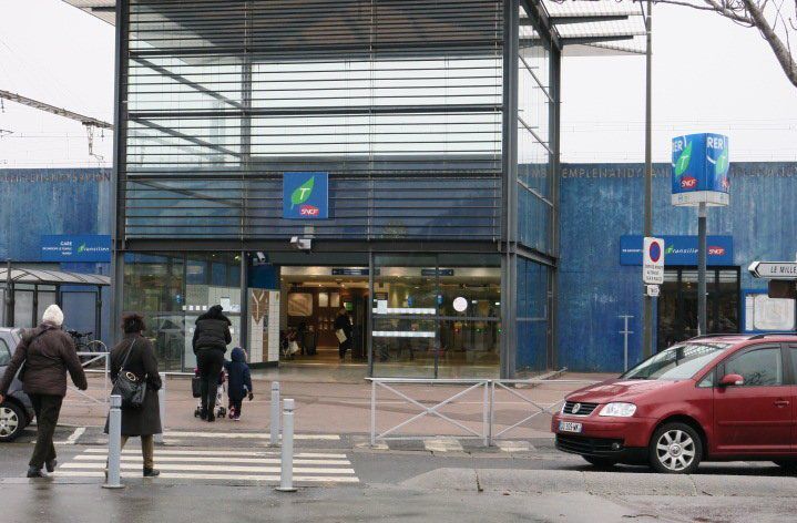 <b></b> Savigny-le-Temple, janvier dernier. Les travaux de mise en accessibilité de la gare devaient débuter cet été. 