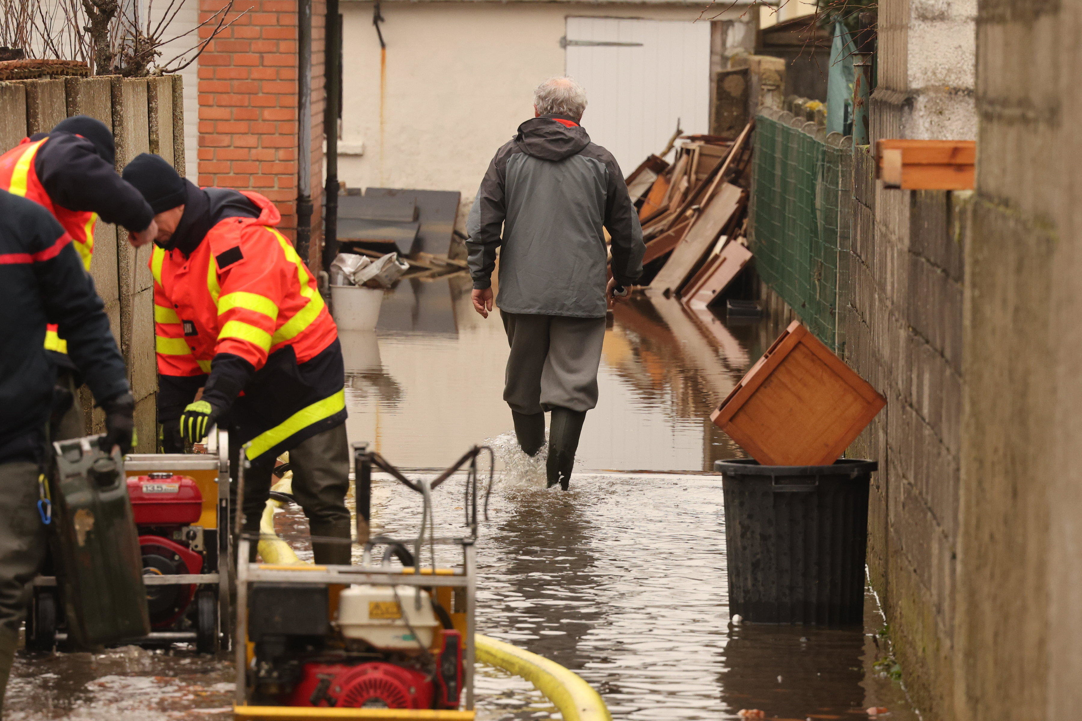 De nombreux habitants de Blendecques ont été lourdement touchés par les récentes inondations. LP/Philippe Lavieille